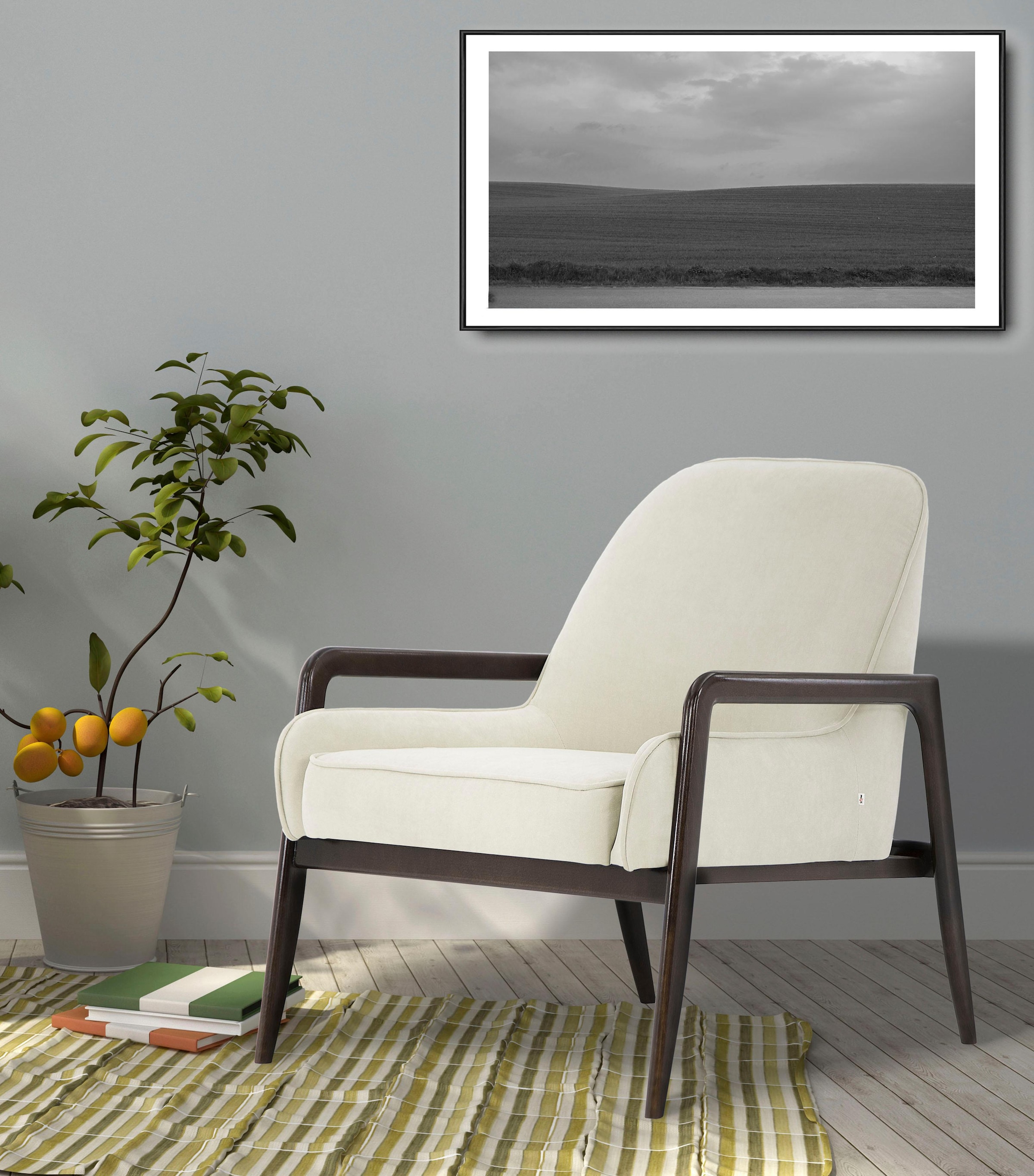 Home affaire Sessel "Braga" wahlweise mit Gestell aus Eiche in dunkel oder günstig online kaufen