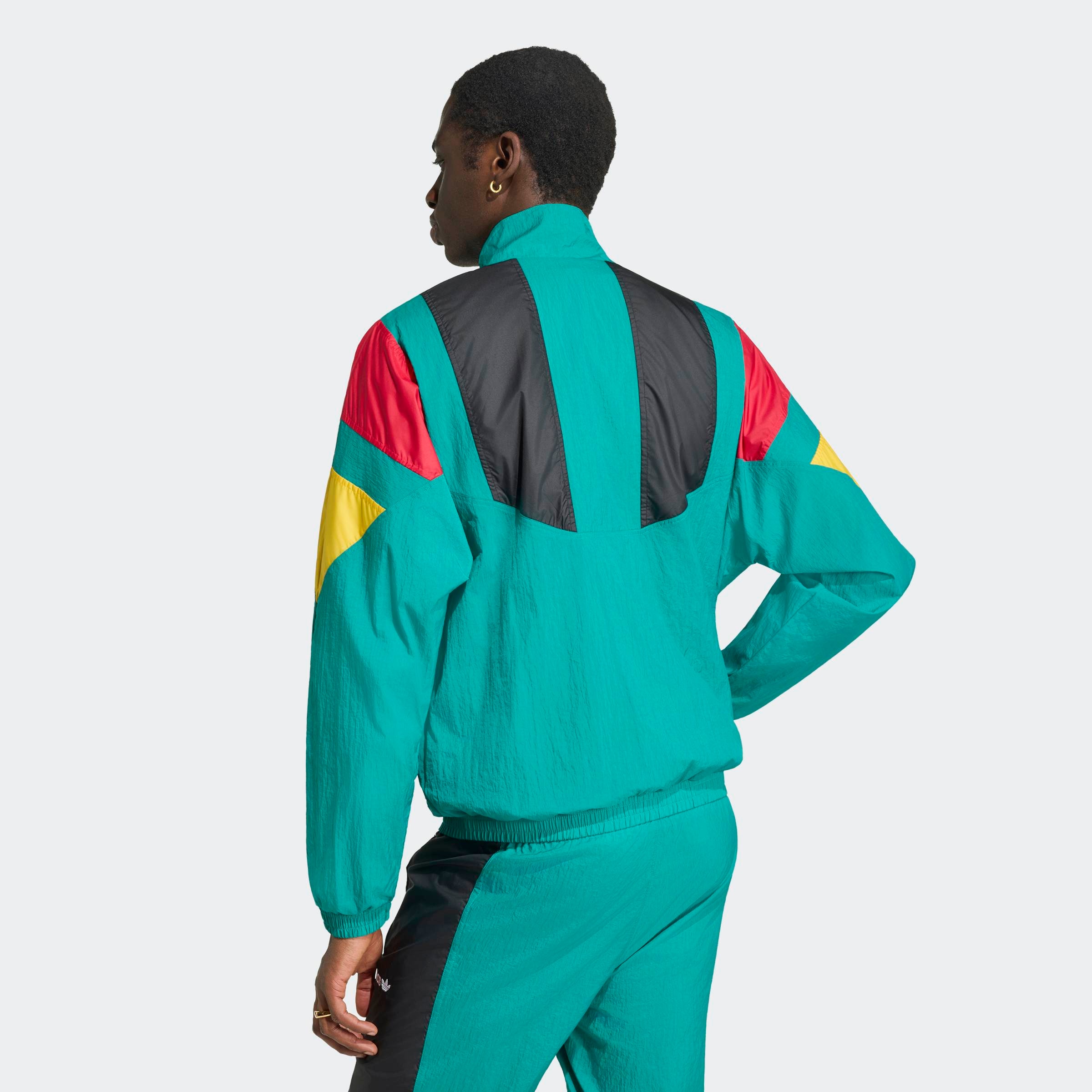 adidas Performance Trainingsjacke »DEUTSCHLAND EQT« mit hohem Kragen, lockere Passform, mit Reißverschluss