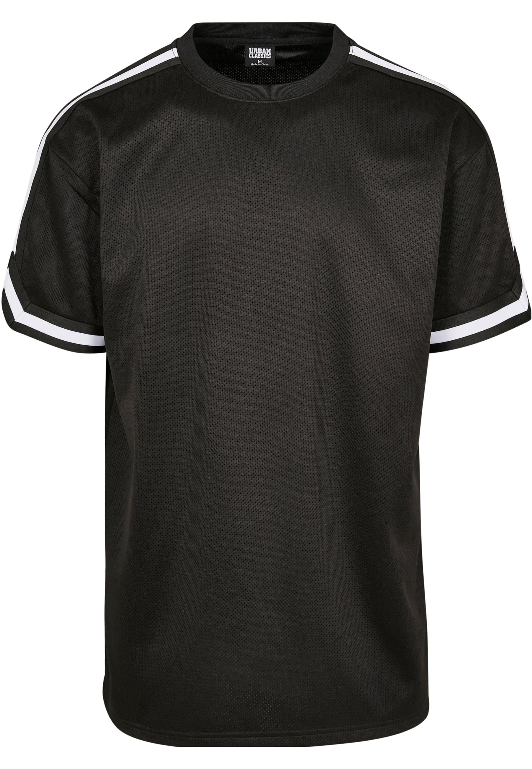 URBAN CLASSICS T-Shirt "Urban Classics Herren Oversized Stripes Mesh Tee" günstig online kaufen