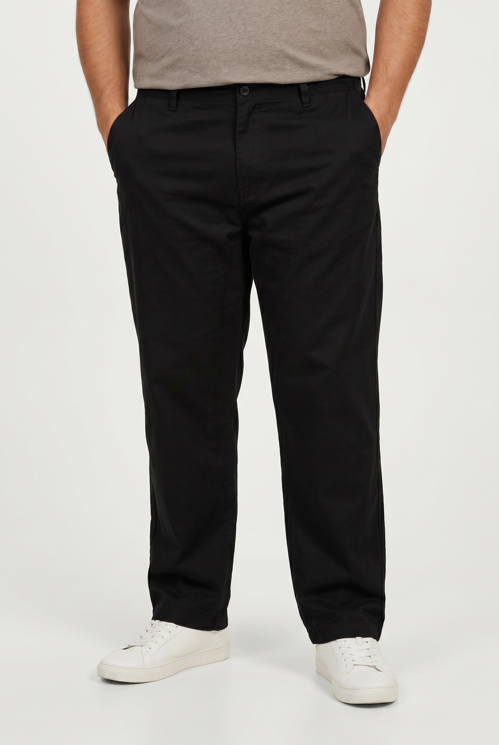 Jack & Jones PlusSize Chinos "JPSTBILL DREW CHINO NOOS PLS" Baumwolle, relaxed fit