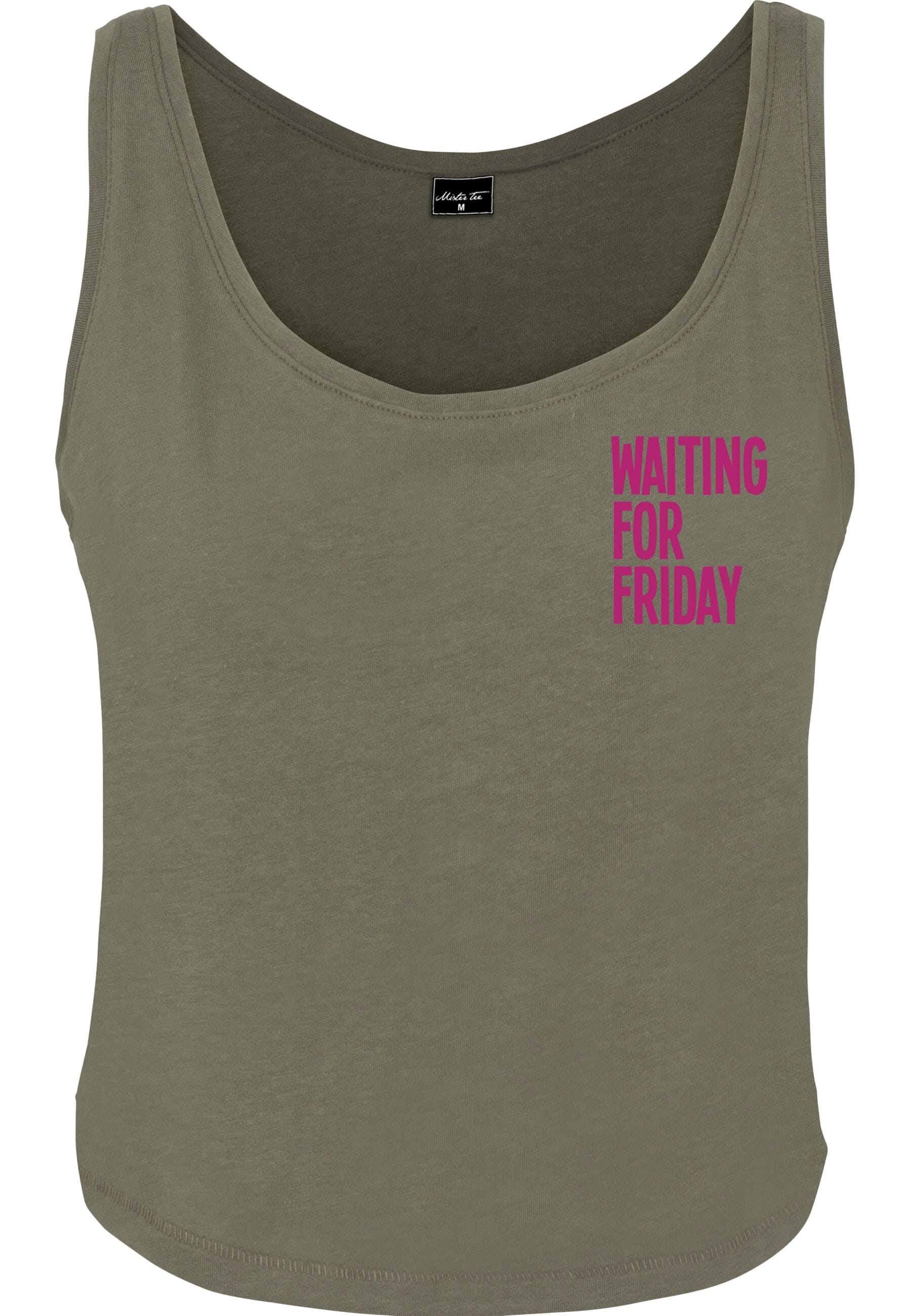 MisterTee Muskelshirt "MisterTee Damen Ladies Waiting For Friday Box Tank" günstig online kaufen