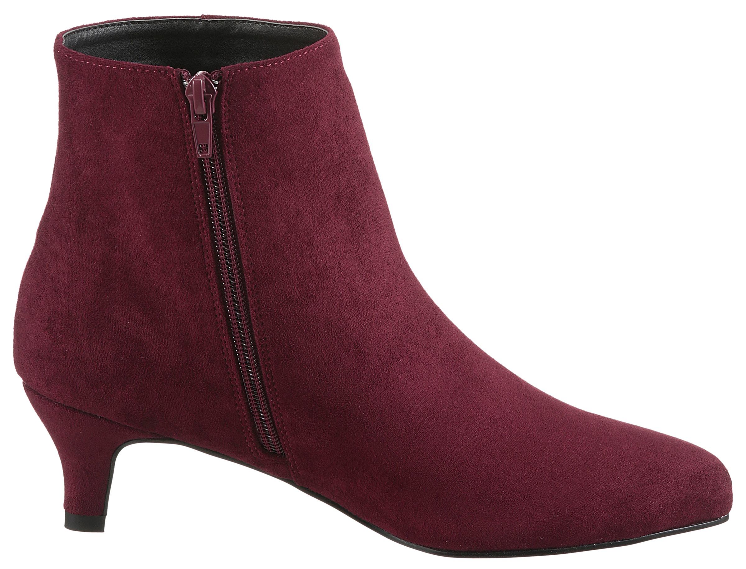 Aniston SHOES Stiefelette, Reißverschluss-Ankelboots, Trichterabsatz - NEUE KOLLEKTION
