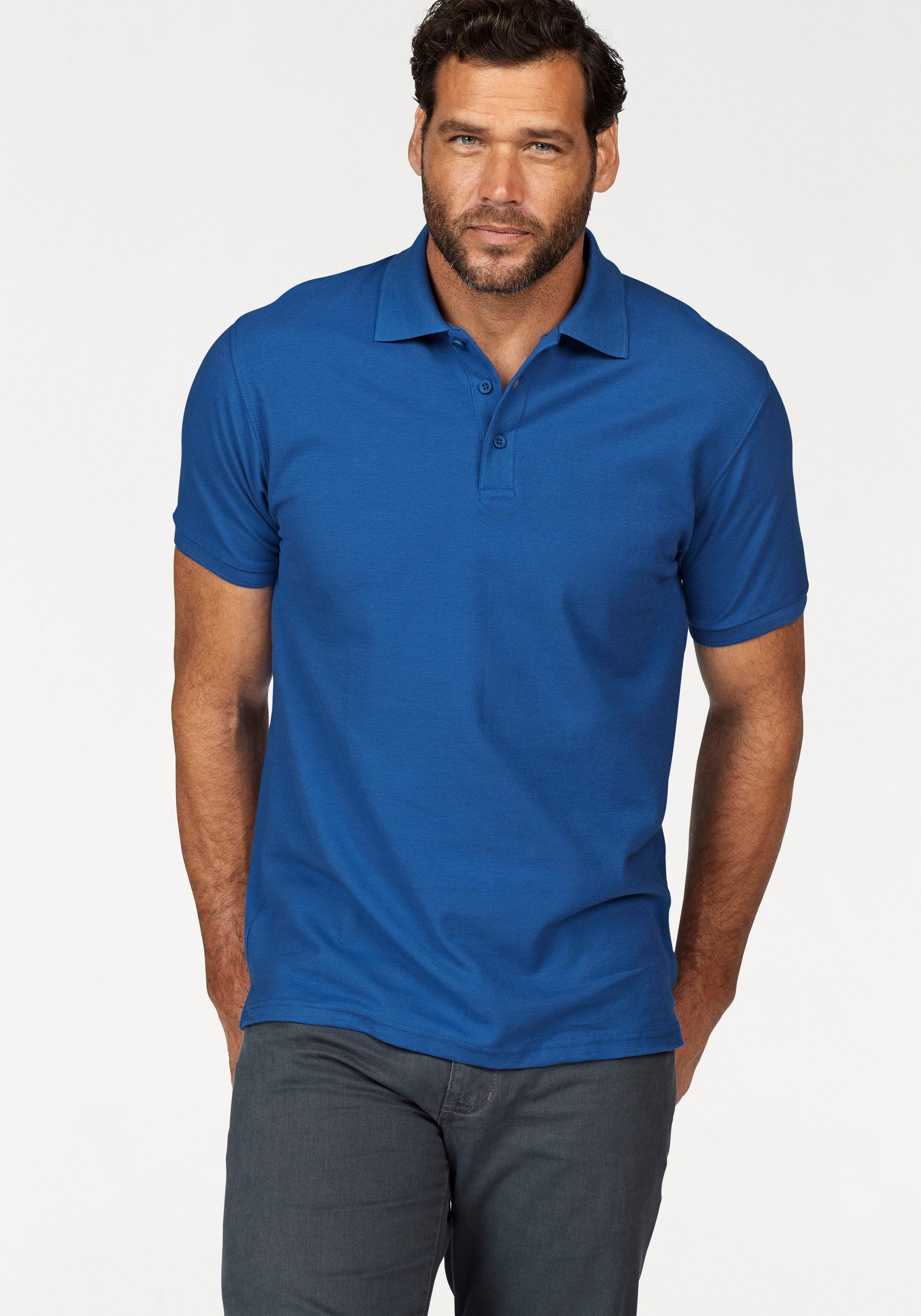 Fruit of the Loom Poloshirt Piqué, unifarben günstig online kaufen