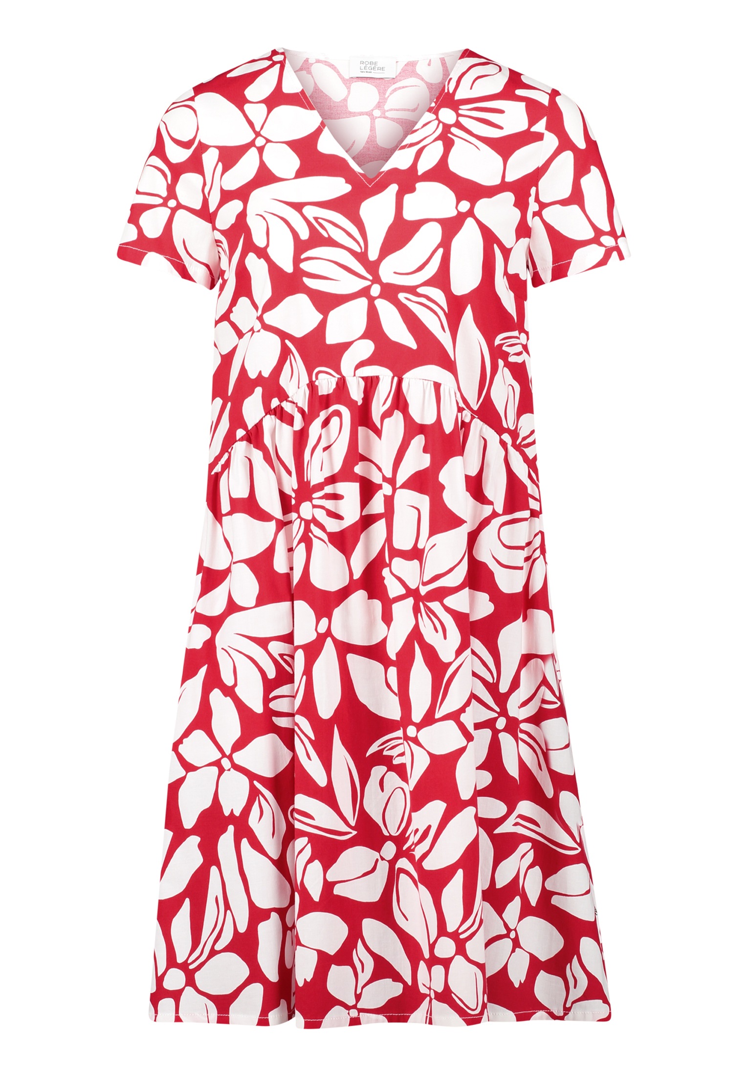 Vera Mont Sommerkleid "Vera Mont Sommerkleid mit V-Ausschnitt", Design günstig online kaufen