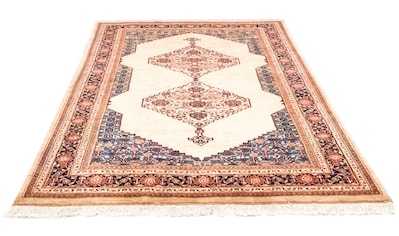 morgenland Wollteppich »Ghashghai Teppich handgeknüpft beige«, rechteckig, 10 mm Höhe,... kaufen