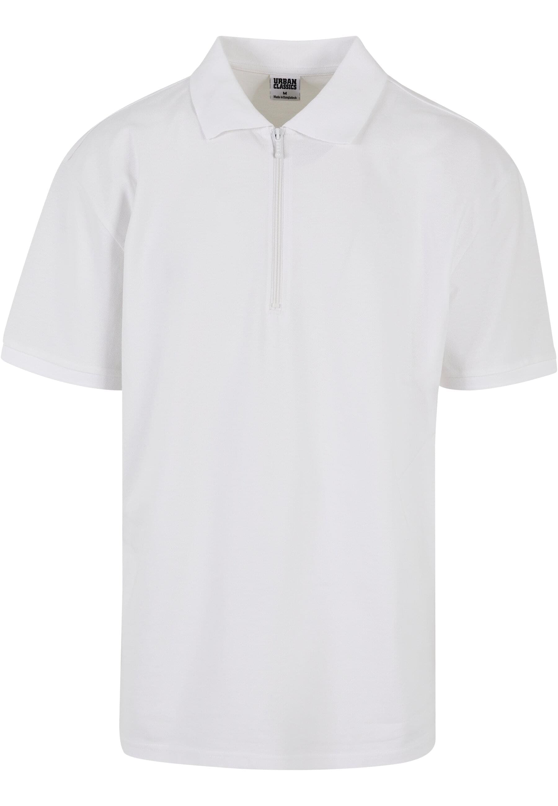 Poloshirt »Urban Classics Herren Oversized Zip Polo«