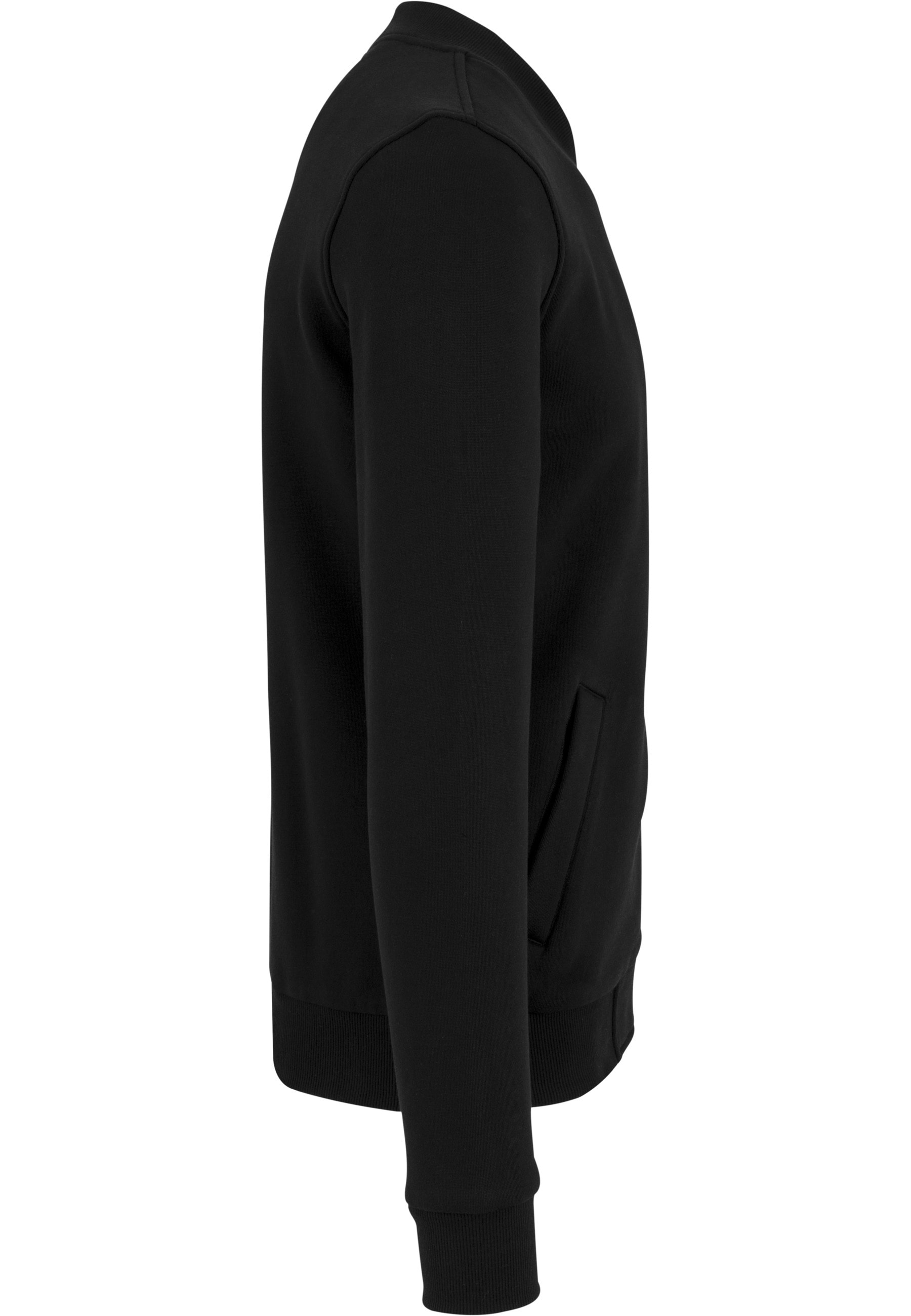 URBAN CLASSICS Anorak »Urban Classics Herren Sweat Bomber Jacket« 1 Stk. tlg. ohne Kapuze