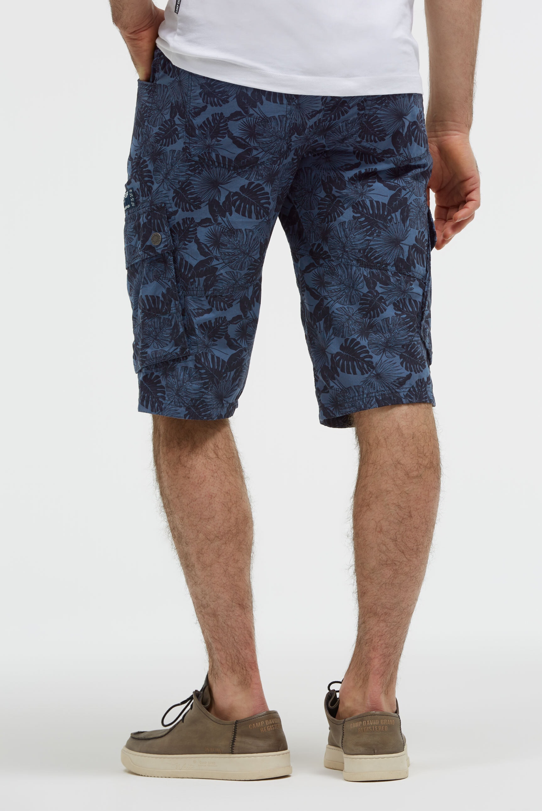 CAMP DAVID Shorts  mit All Over Print