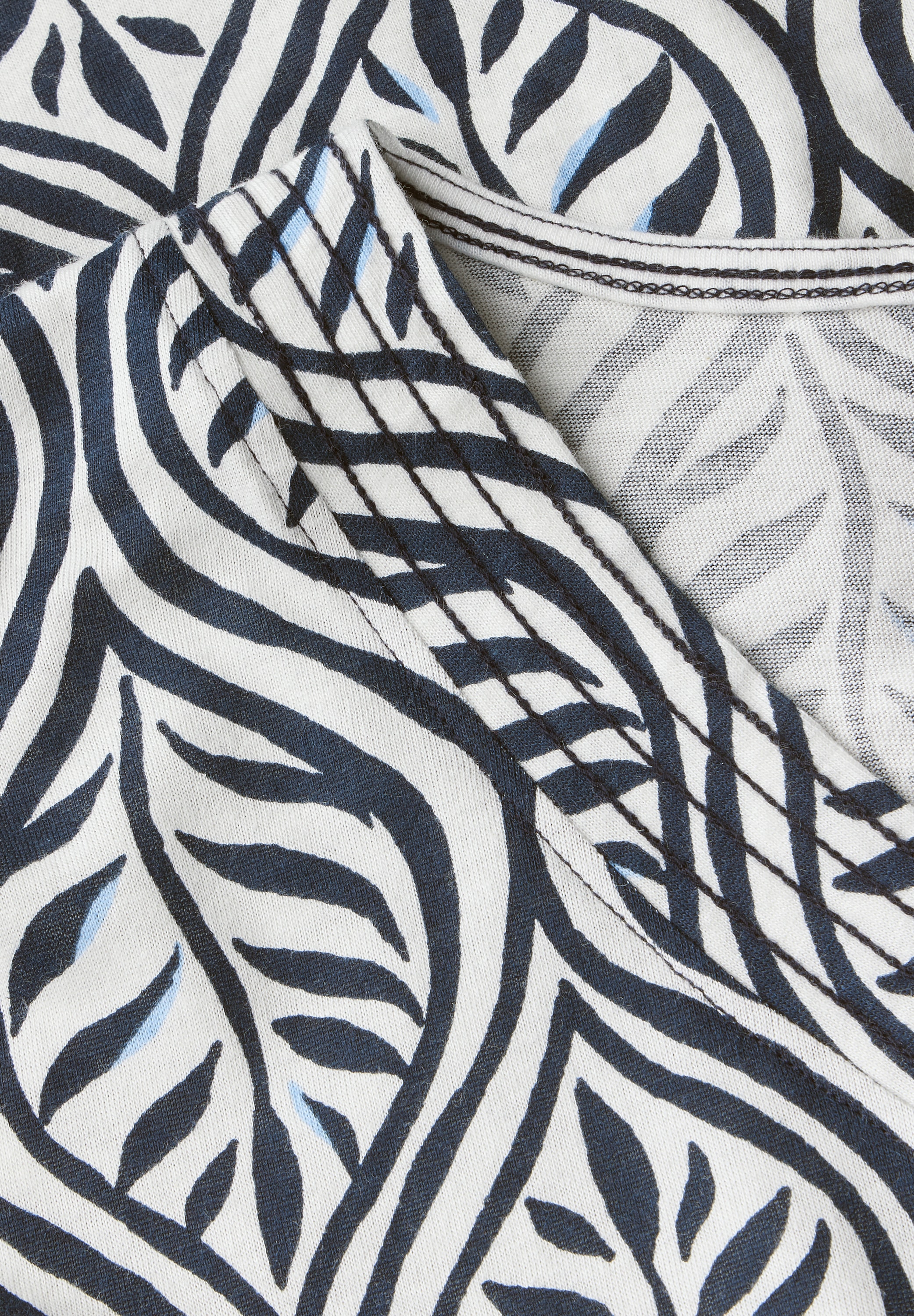 Cecil V-Shirt, im soften Baumwoll-Mix