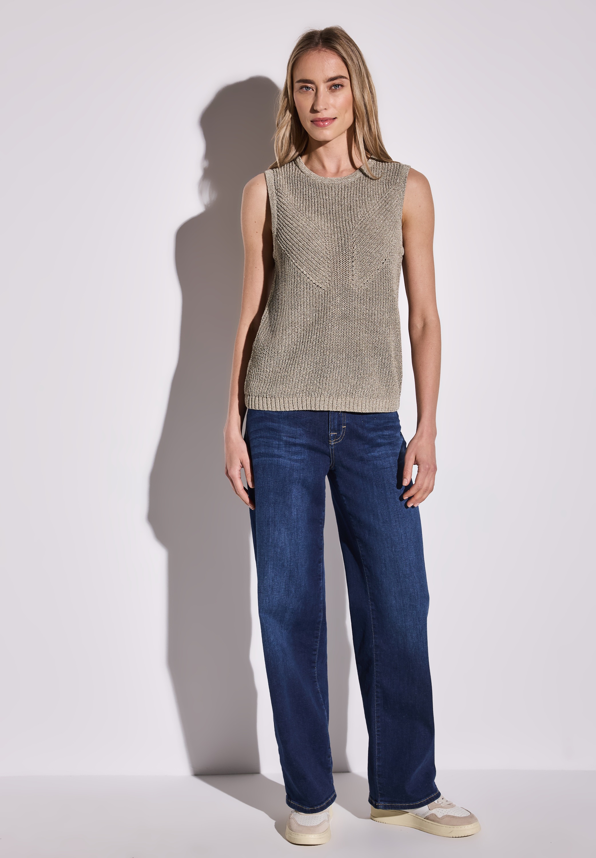 STREET ONE Strickpullover, im soften Baumwoll-Mix
