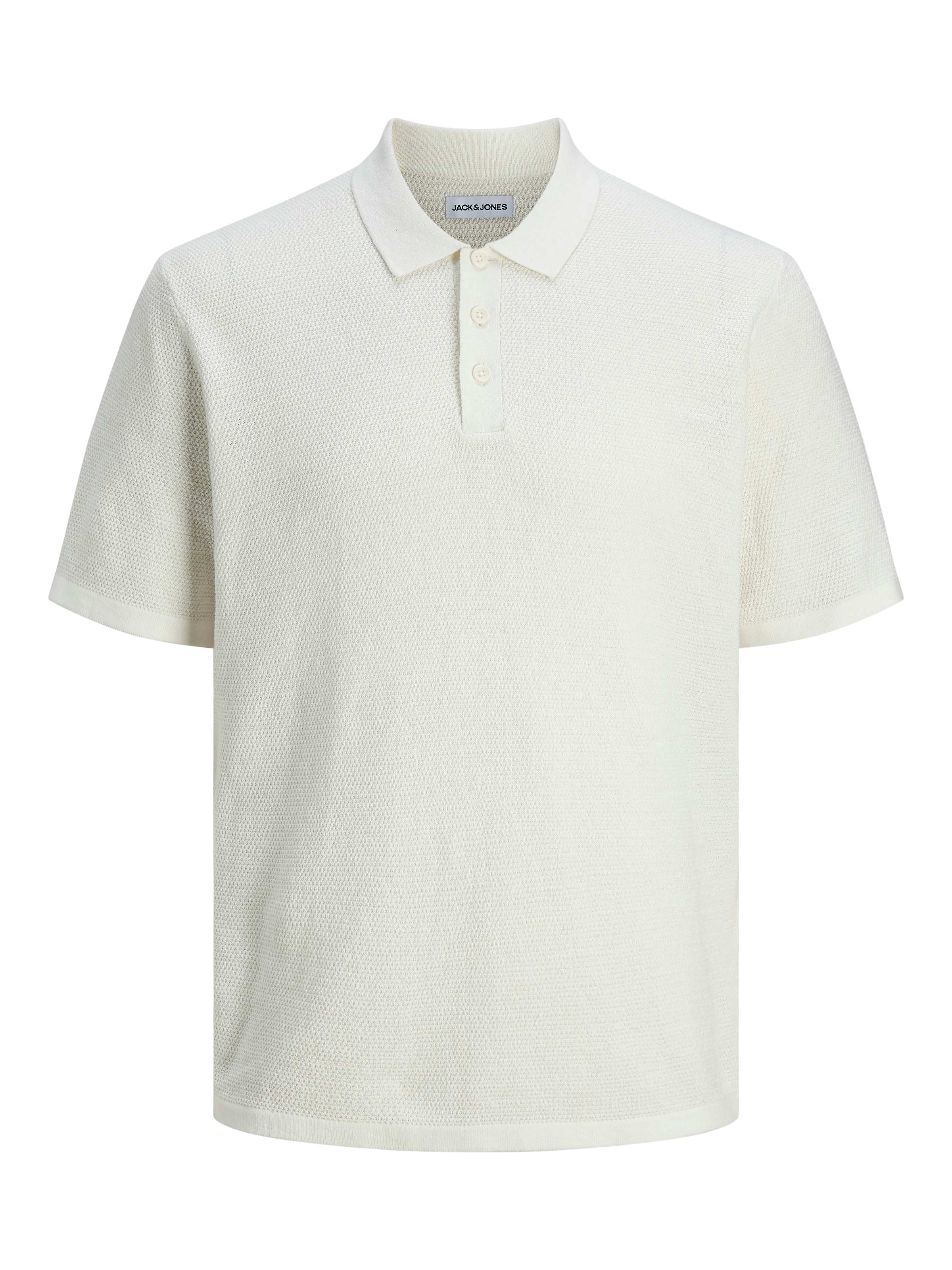 Jack & Jones Kurzarmpullover »JJEGEORGE KNIT POLO SS SN«, mit Polo Kragen