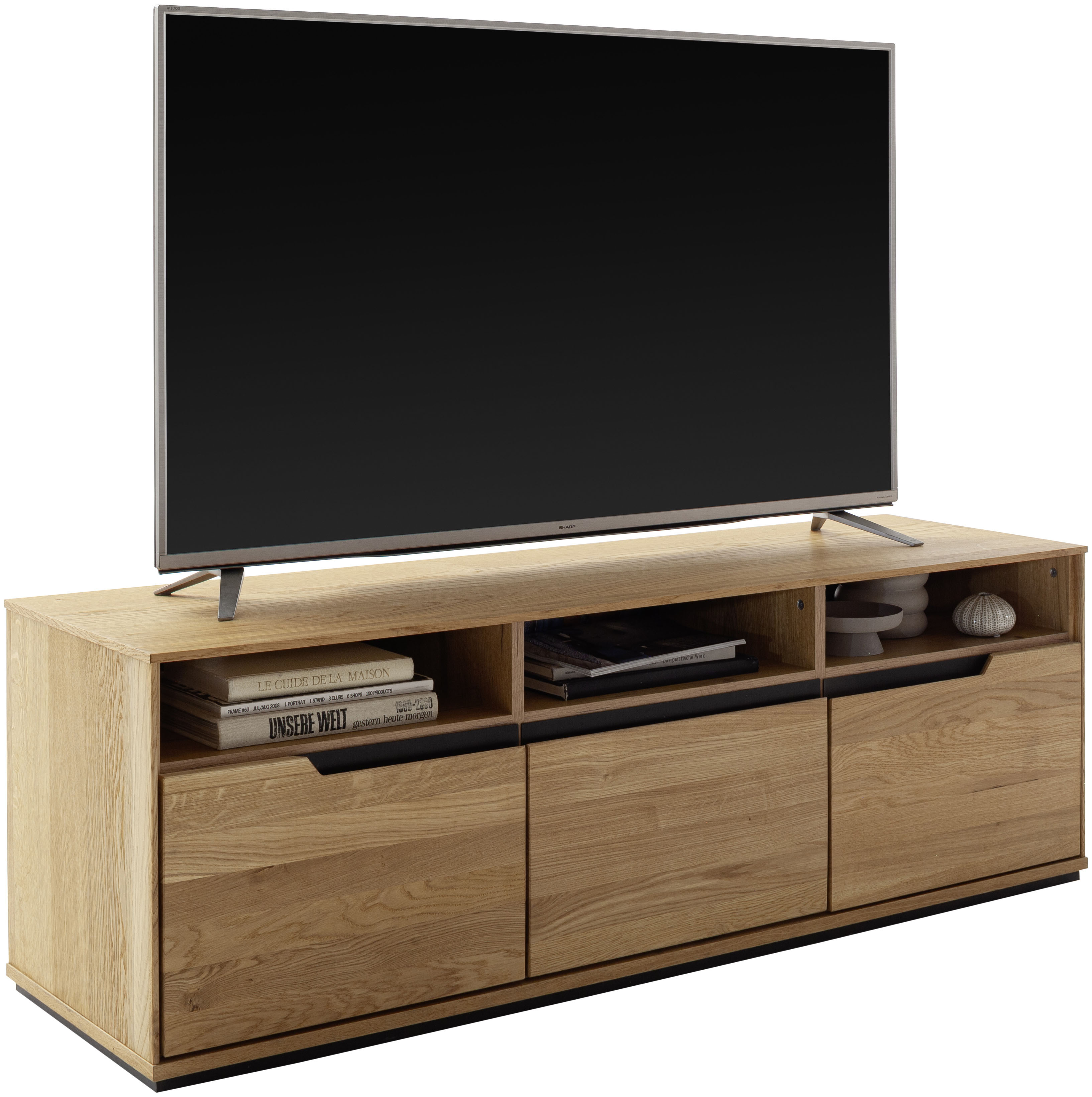 MCA living TV-Board "Araya Lowboard" 1 Stk. tlg. Schubkasten gedämpft günstig online kaufen