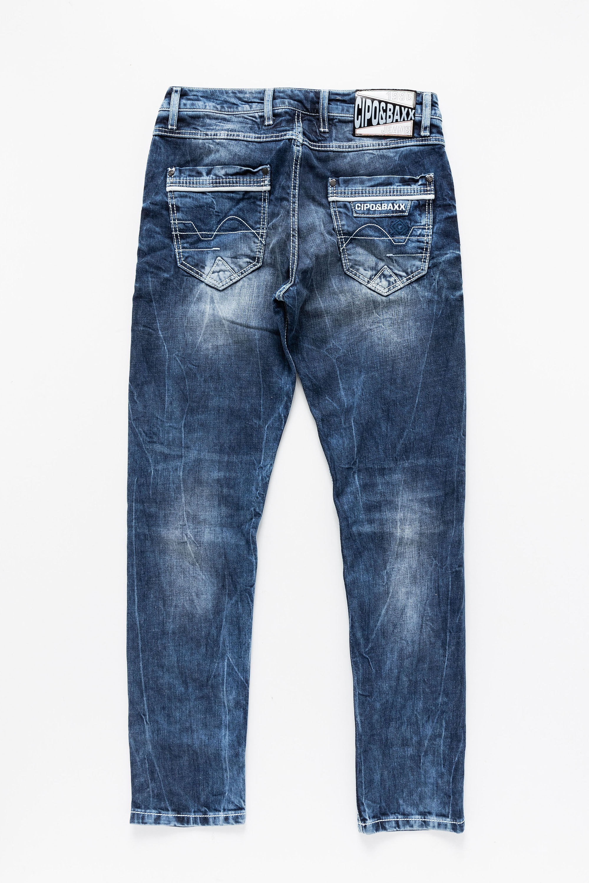 Cipo & Baxx Slim-fit-Jeans »Jeans«, im washed Look