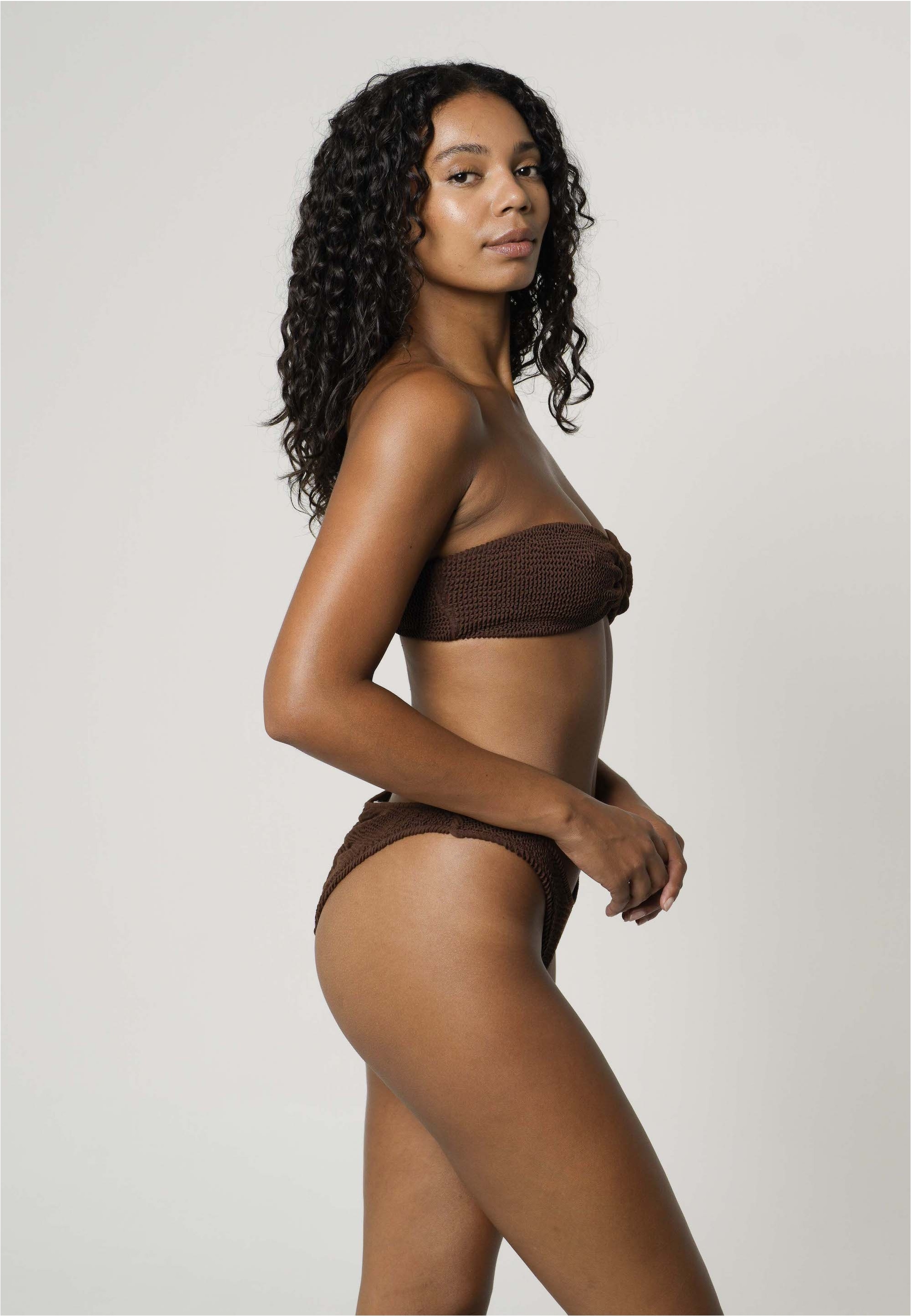 Moda Minx Bikini-Hose »Scrunch Fixed Bikini Bottom«, (1 St.), mit strukturiertem Scrunch-Material