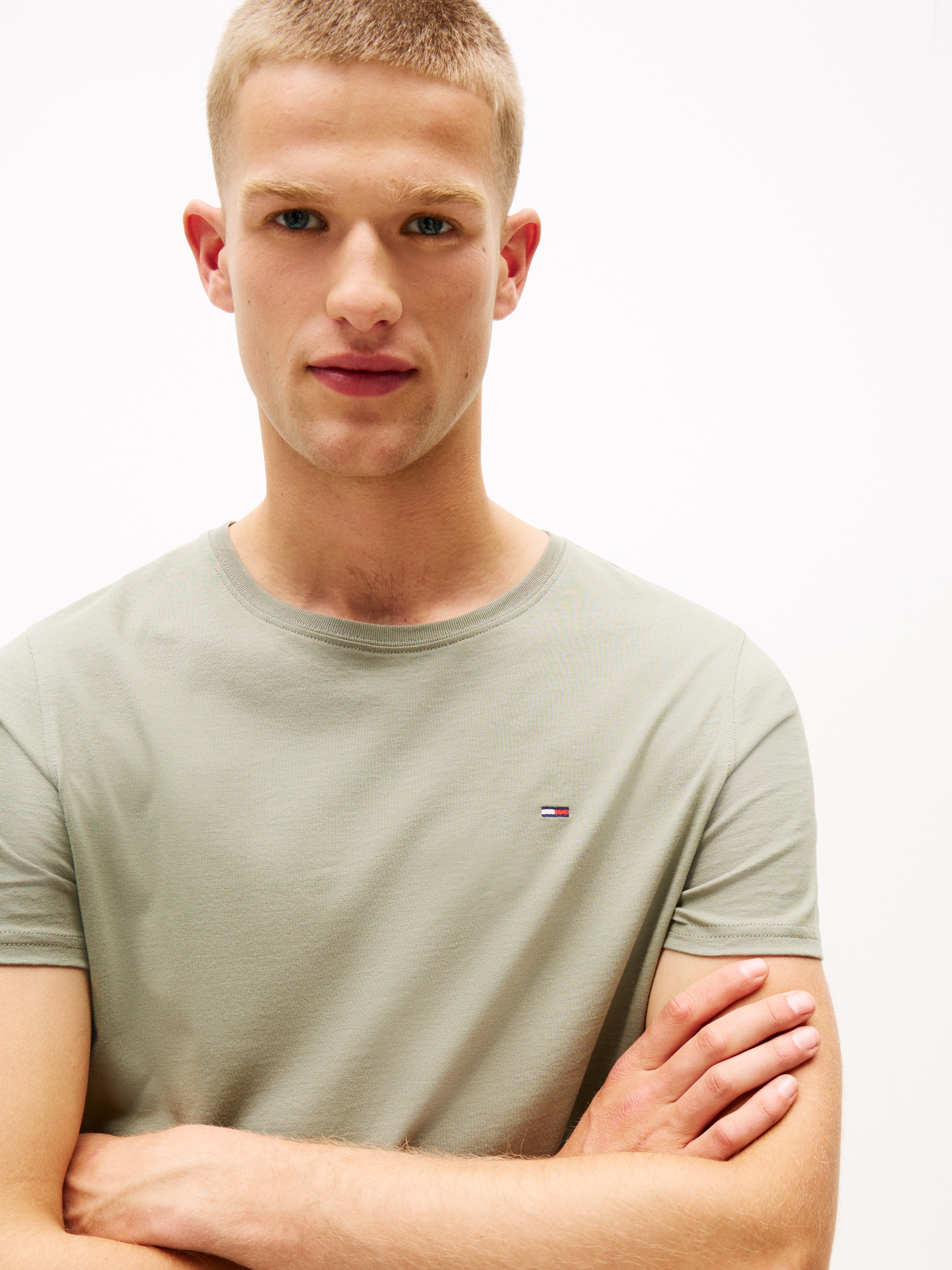 Tommy Jeans T-Shirt "TJM ESSENTIAL SOLID TEE", mit Rundhalsausschnitt und d günstig online kaufen
