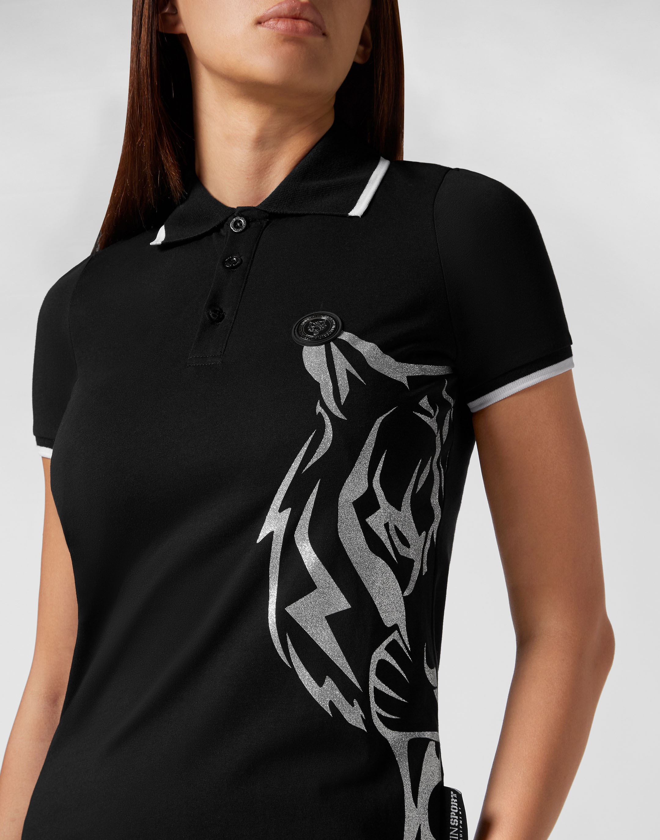 PLEIN SPORT Poloshirt »Glitter«