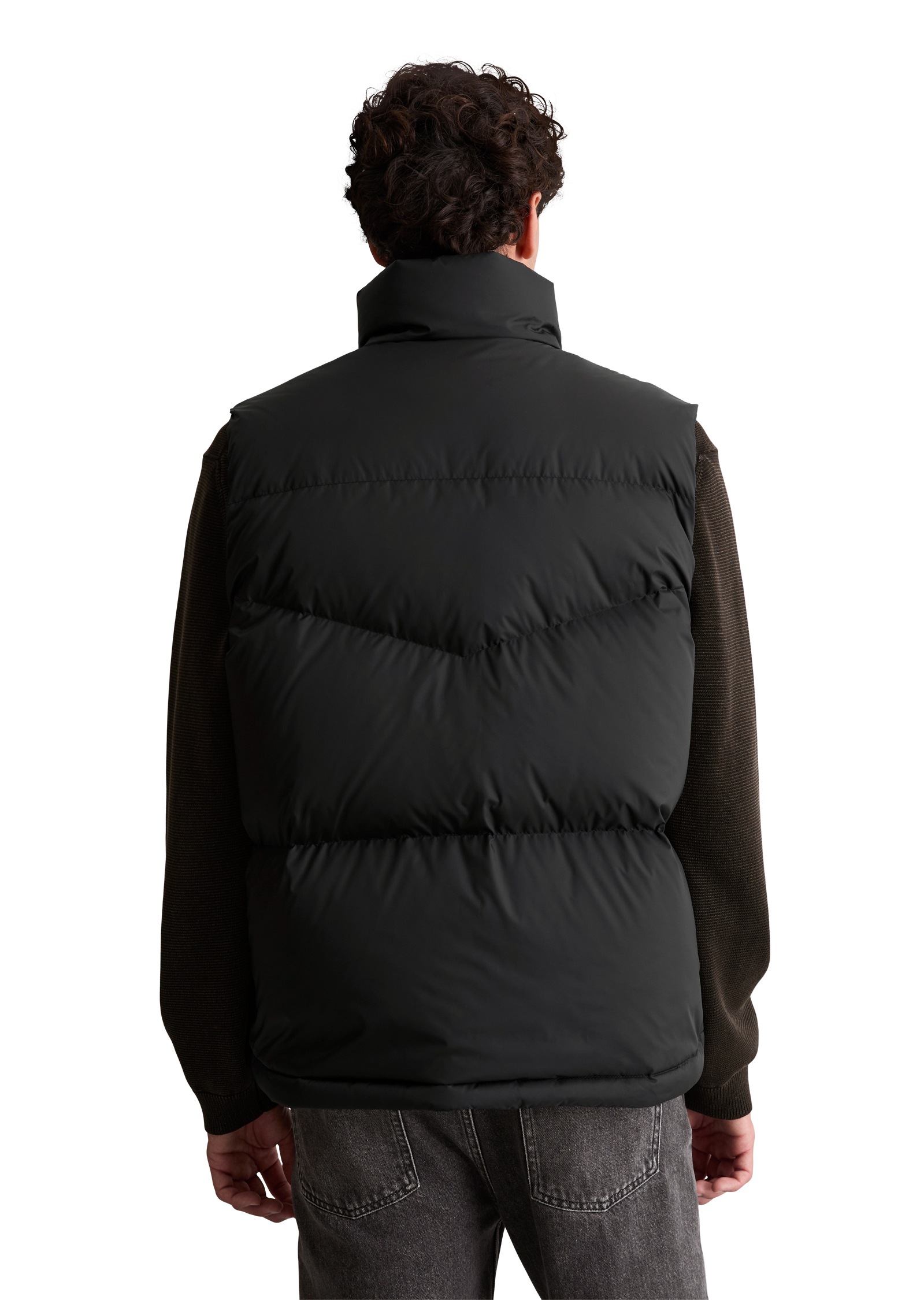 Marc O'Polo DENIM Steppweste »aus recyceltem Polyester«
