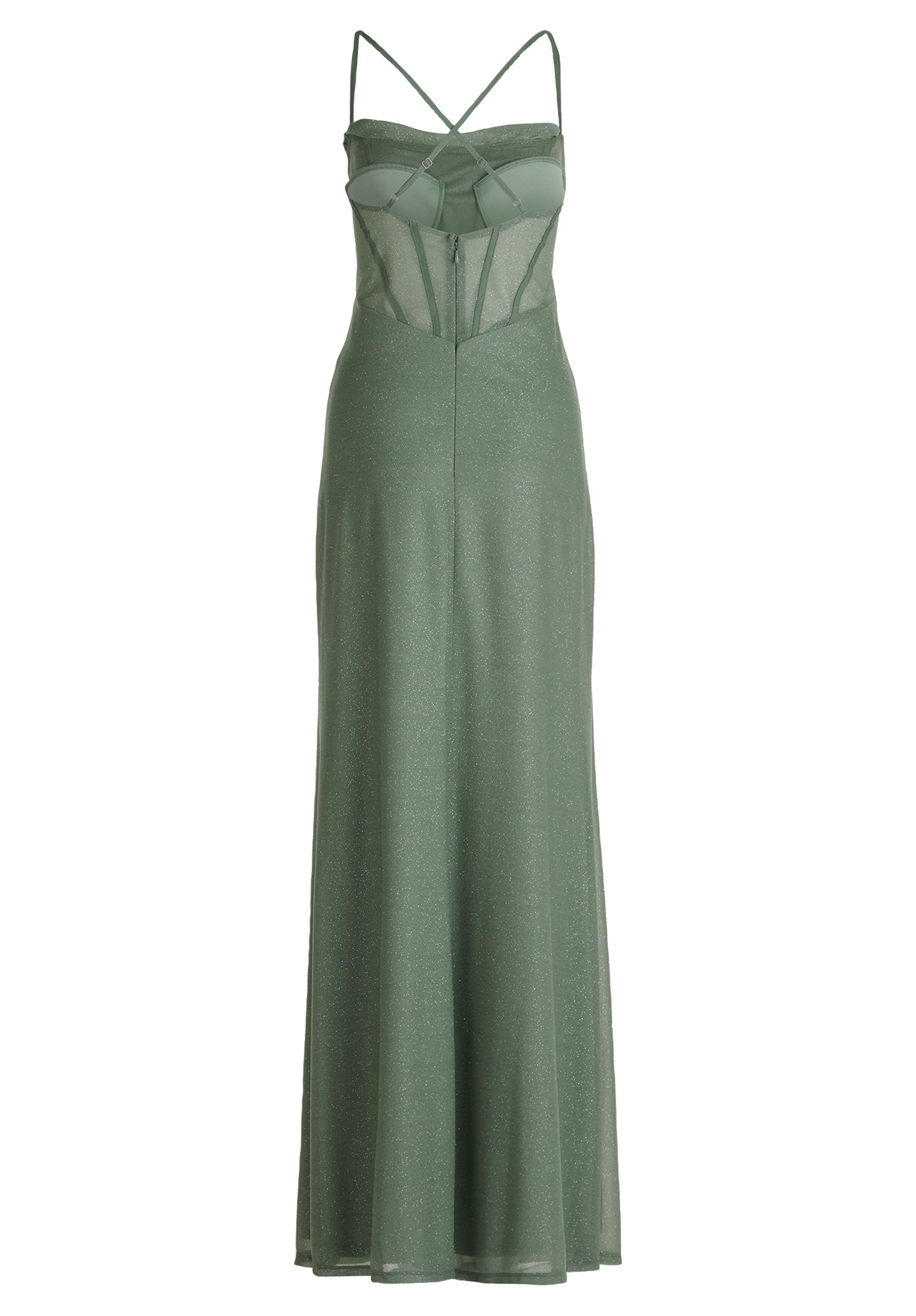 Thumbnail - Vera Mont Abendkleid "Damen Abendkleid im Glitzer-Look" Ohne Tasche Transparent