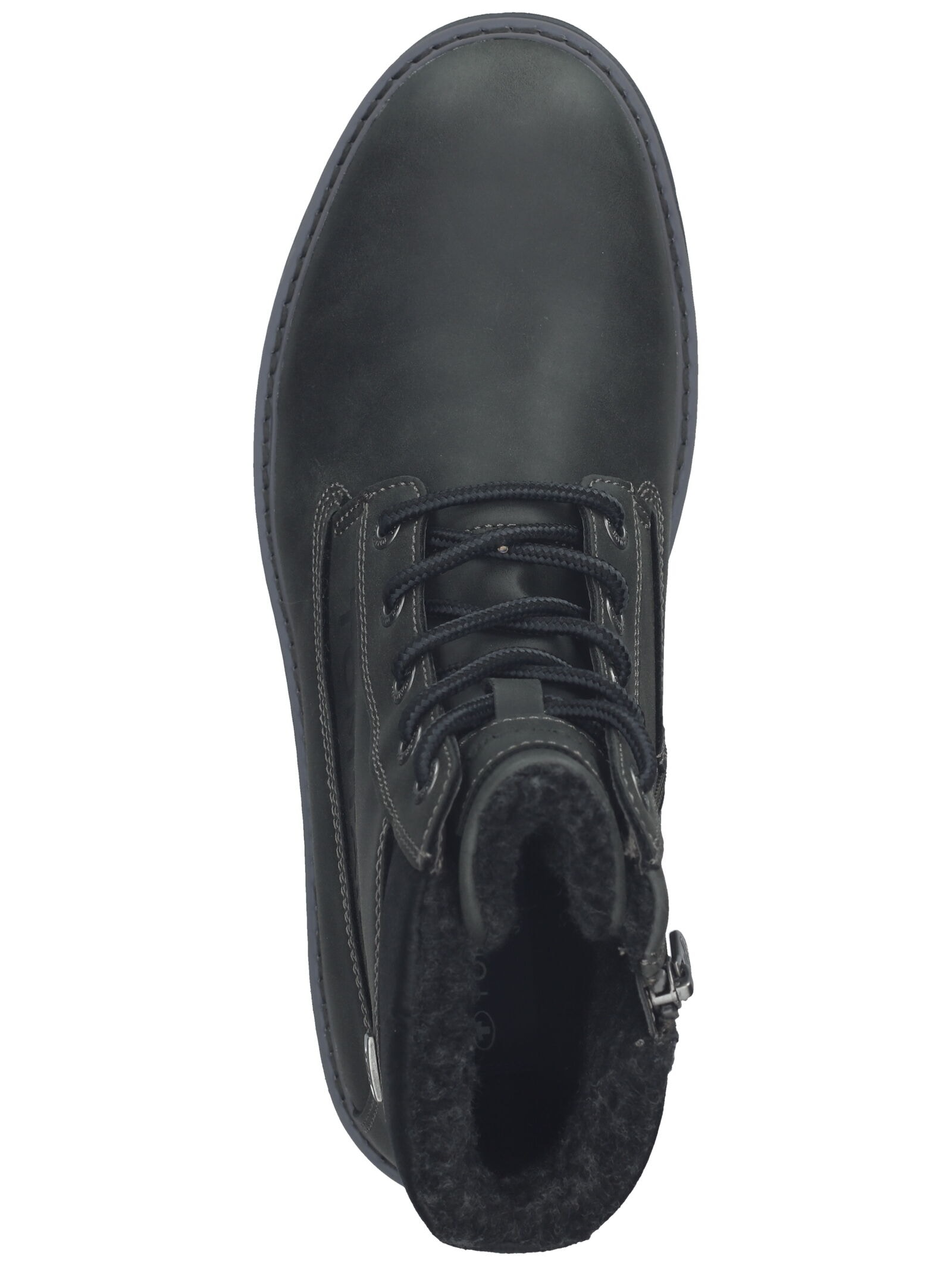 TOM TAILOR Schnürstiefelette »Tom Tailor Stiefelette Lederimitat«