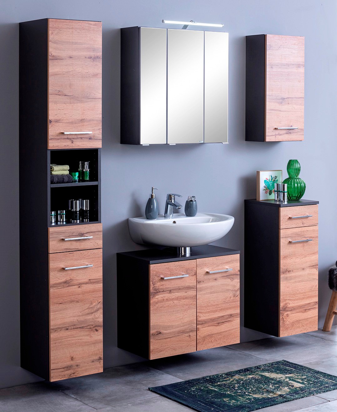 welltime Badmöbel-Set "Avignon" 5 Stk. tlg. günstig online kaufen