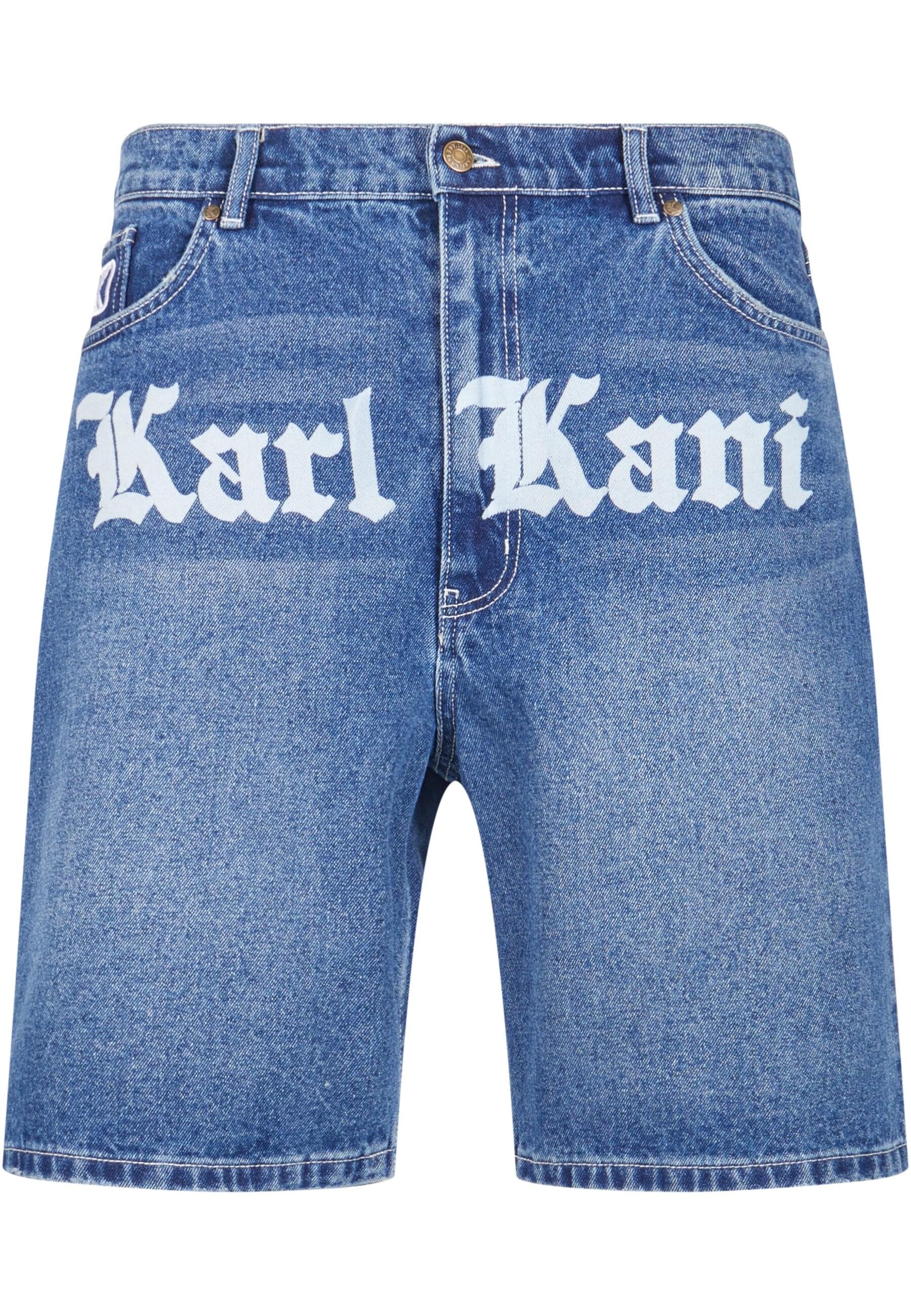 Karl Kani Shorts "Karl Kani Herren Karl Kani OG Old English Denim Shorts", günstig online kaufen