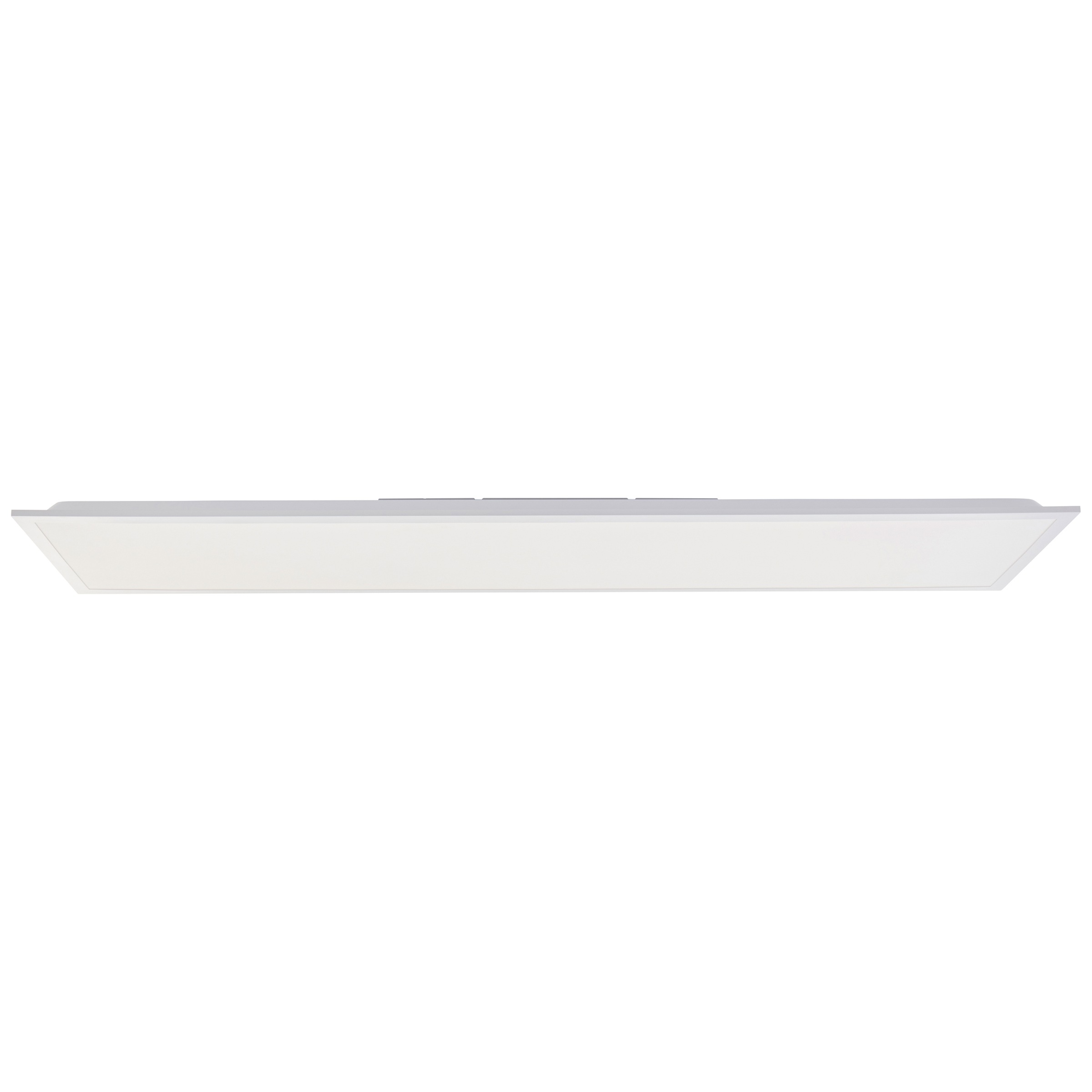 Brilliant LED Deckenleuchte »Briston«, LED Deckenaufbau-Paneel, 120x30 cm, 4600 lm, 4000 K, Aluminium