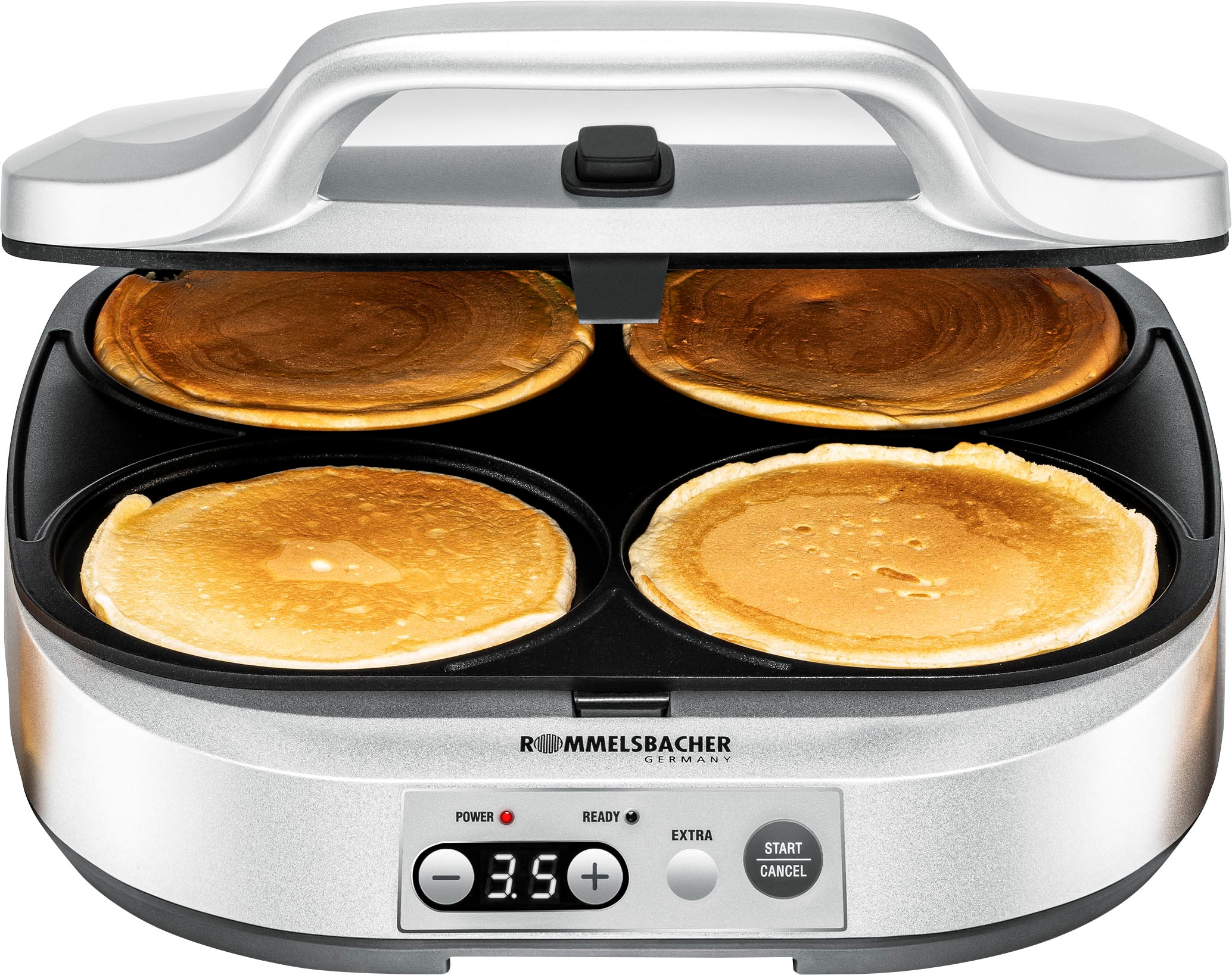 »PC 1800 1800 W | Pancakes«, Waffeleisen oder BAUR würzige süße für Pancakemaker Rommelsbacher