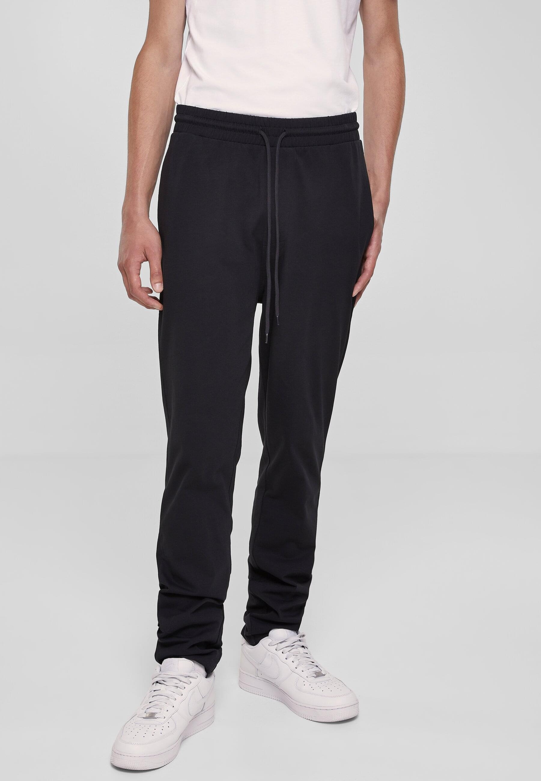 URBAN CLASSICS Stoffhose »Urban Classics Herren Super Light Jersey Pants«, (1 tlg.)