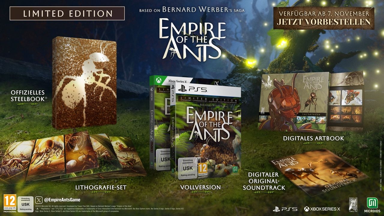 Astragon Spielesoftware »Empire of the Ants - Limited Edition« PlayStation 5