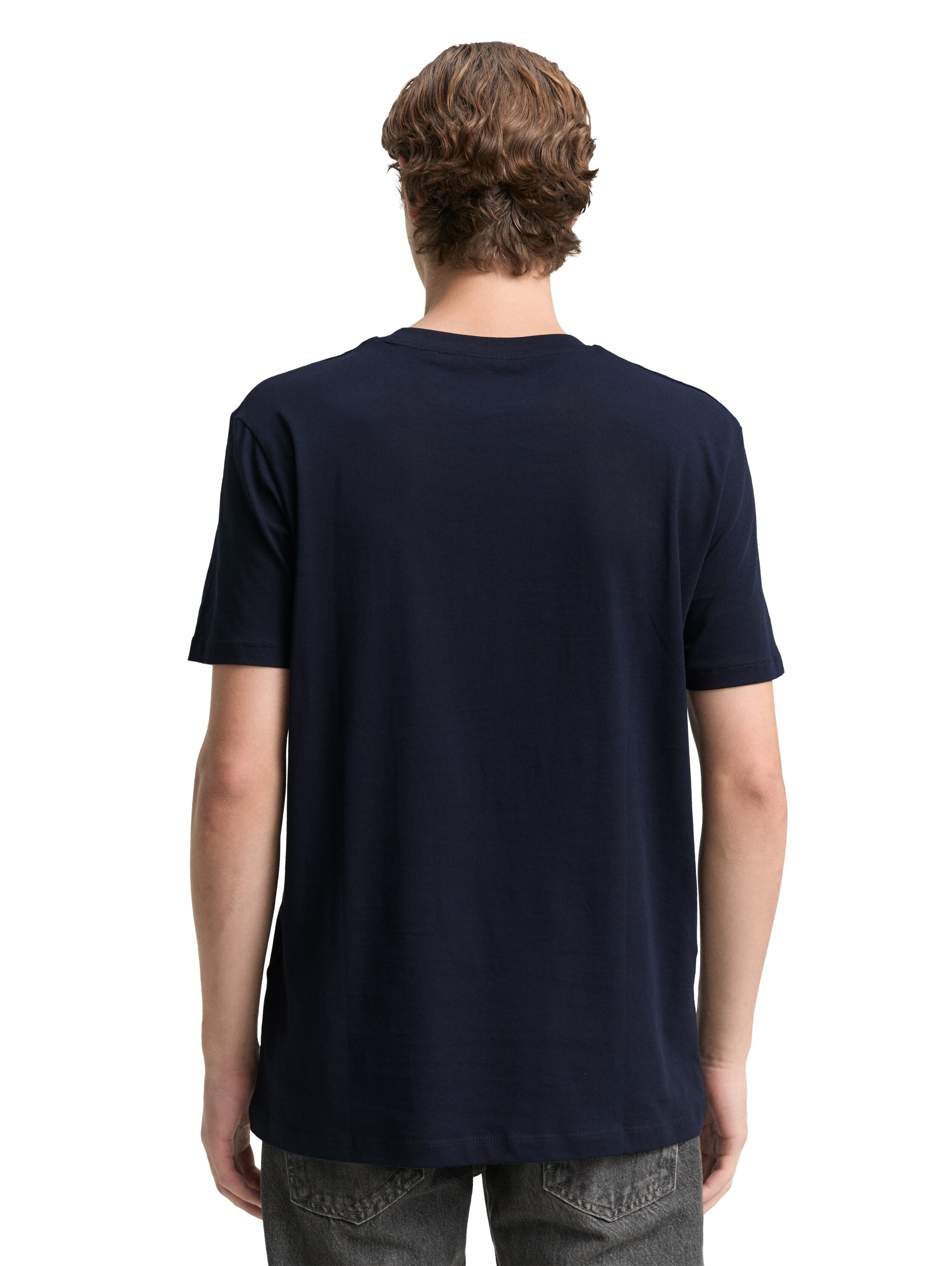 TOM TAILOR Denim T-Shirt, mit Logofrontprint