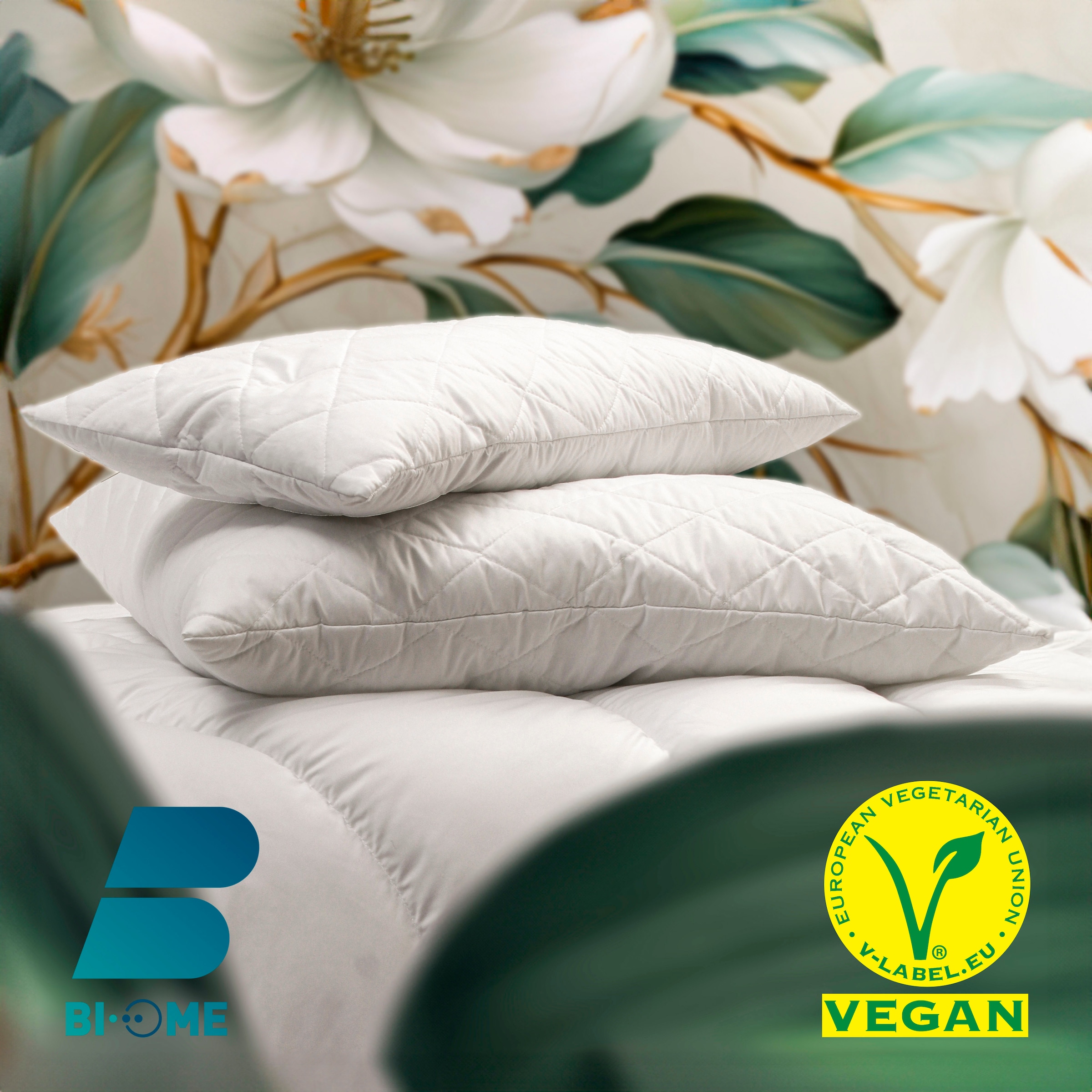 John Cotton Microfaserkissen "Anna, Kopfkissen vegan, 40x80, 80x80, tierfre günstig online kaufen