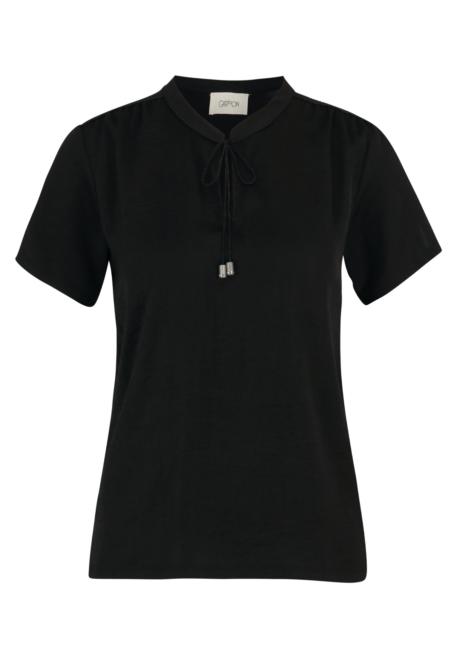 Cartoon Kurzarmshirt »Cartoon Blusenshirt kurzarm«, (1 tlg.), Materialmix