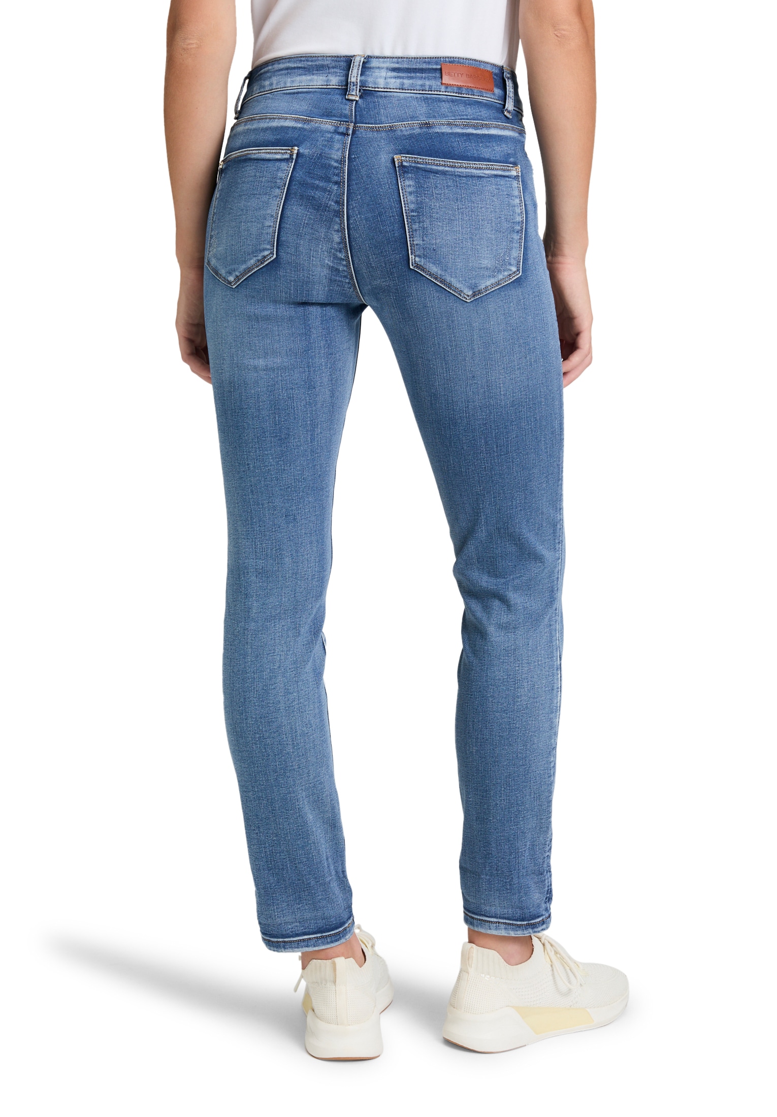 Betty Barclay Slim-fit-Jeans »Betty Barclay Damen Basic-Jeans mit Waschung«