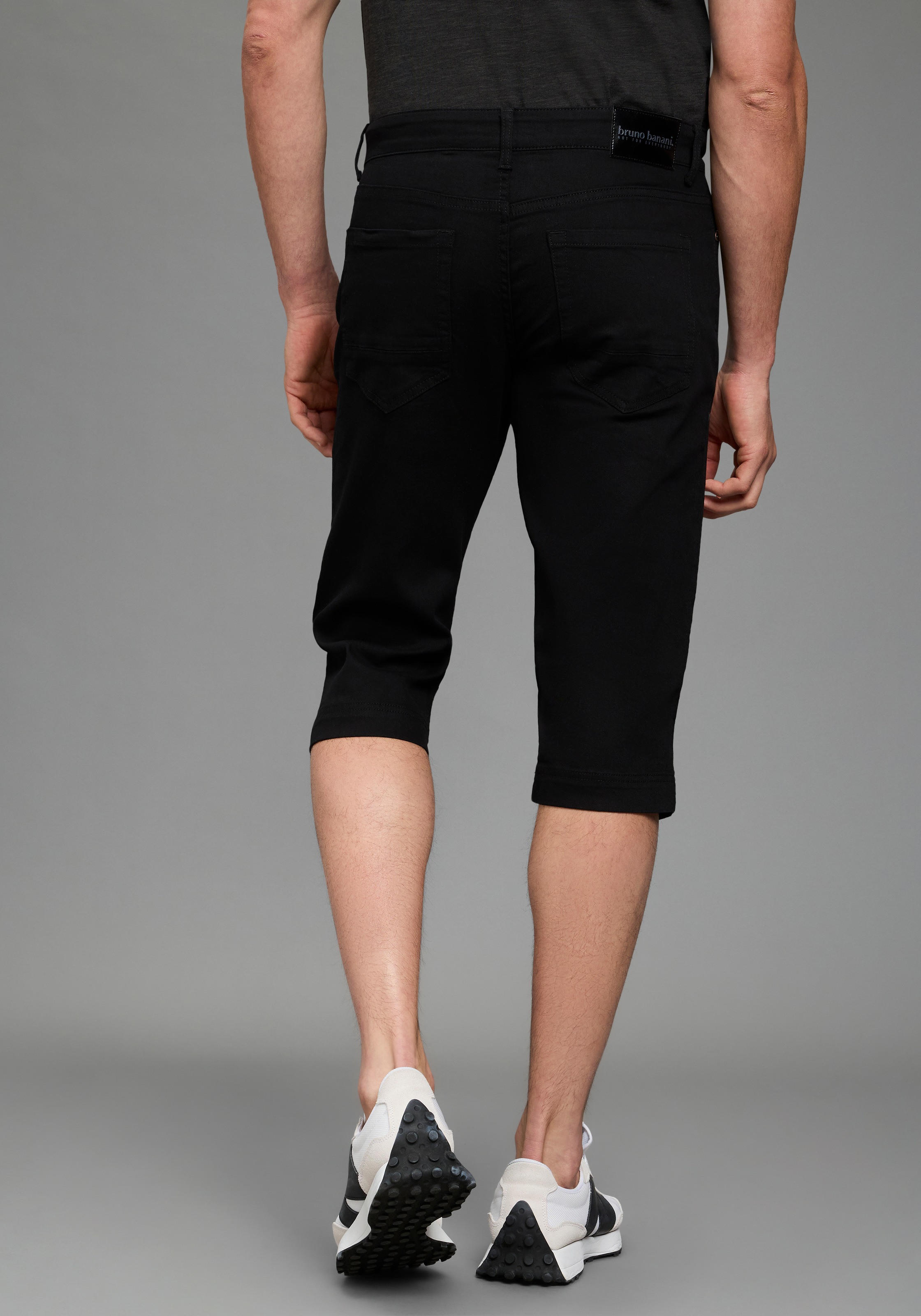 Bruno Banani Jeansbermudas Straight-Fit, normale Leibhöhe, aus elastischem günstig online kaufen