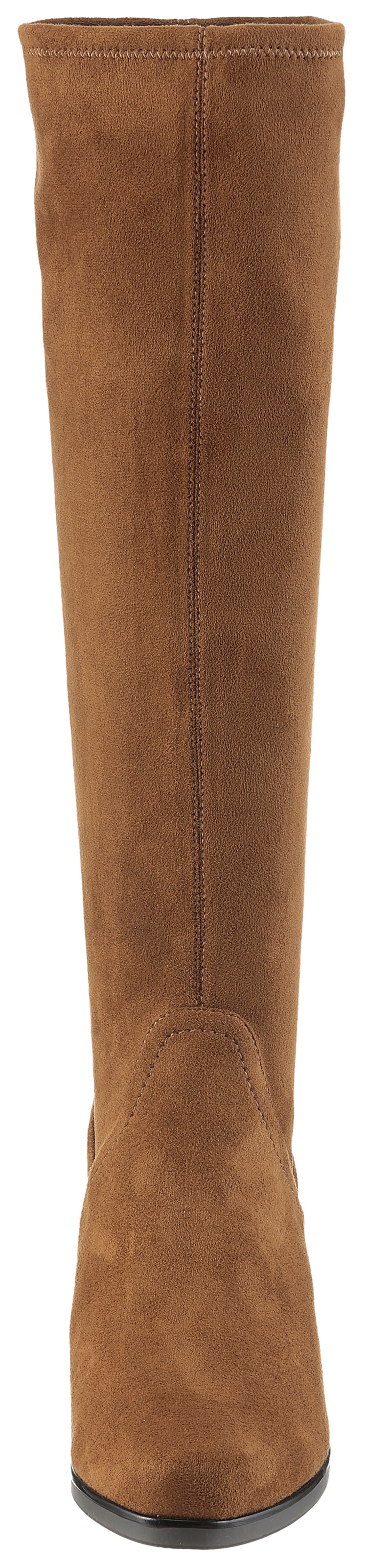 Caprice Stiefel, Blockabsatz, Schlupfstiefel mit Stretch-XS-Schaft in schmaler Form