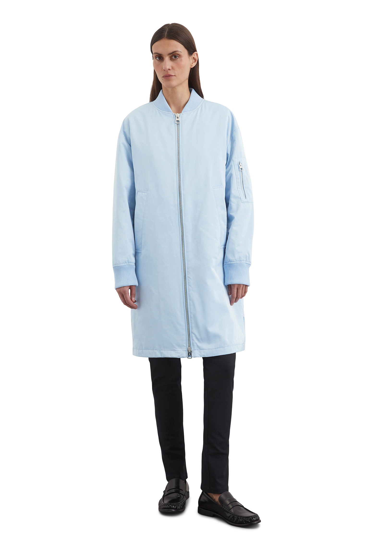 Marc O'Polo Kurzmantel »aus recyceltem Polyester-Twill«