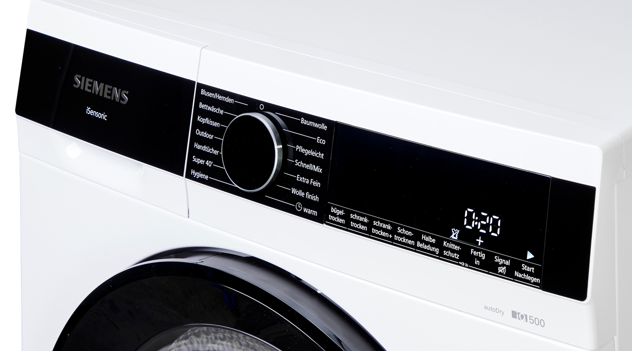 SIEMENS Wärmepumpentrockner »WQ33G2D01« iQ500 Einfache Reinigung dank easyClean-Filter, Outdoor-Programm