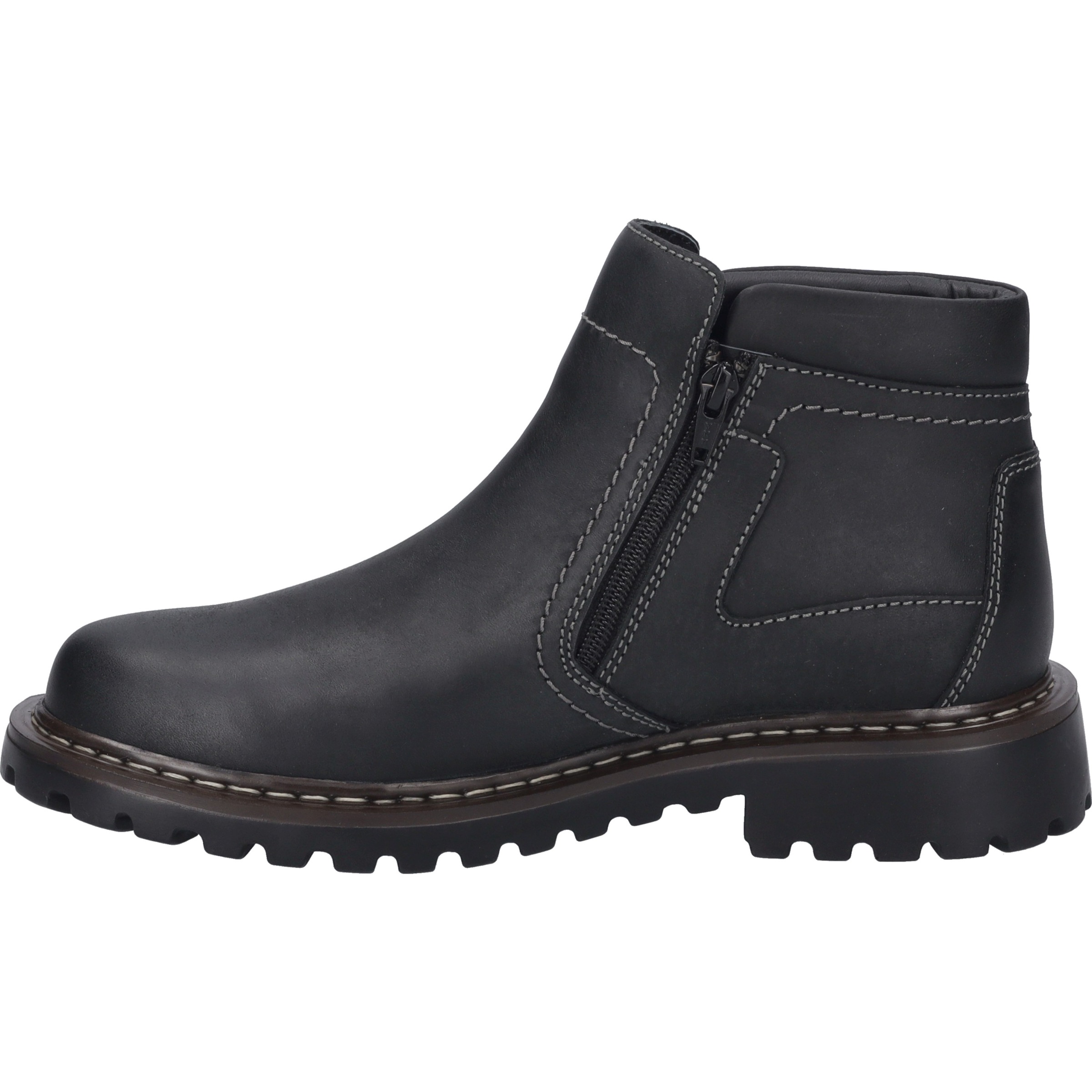 Stiefelette JOSEF SEIBEL "Chance 55, schwarz", Damen, Gr. 41, schwarz, Obermaterial: 100% Rindsleder Leather cow., Schuhe Stiefelette 2