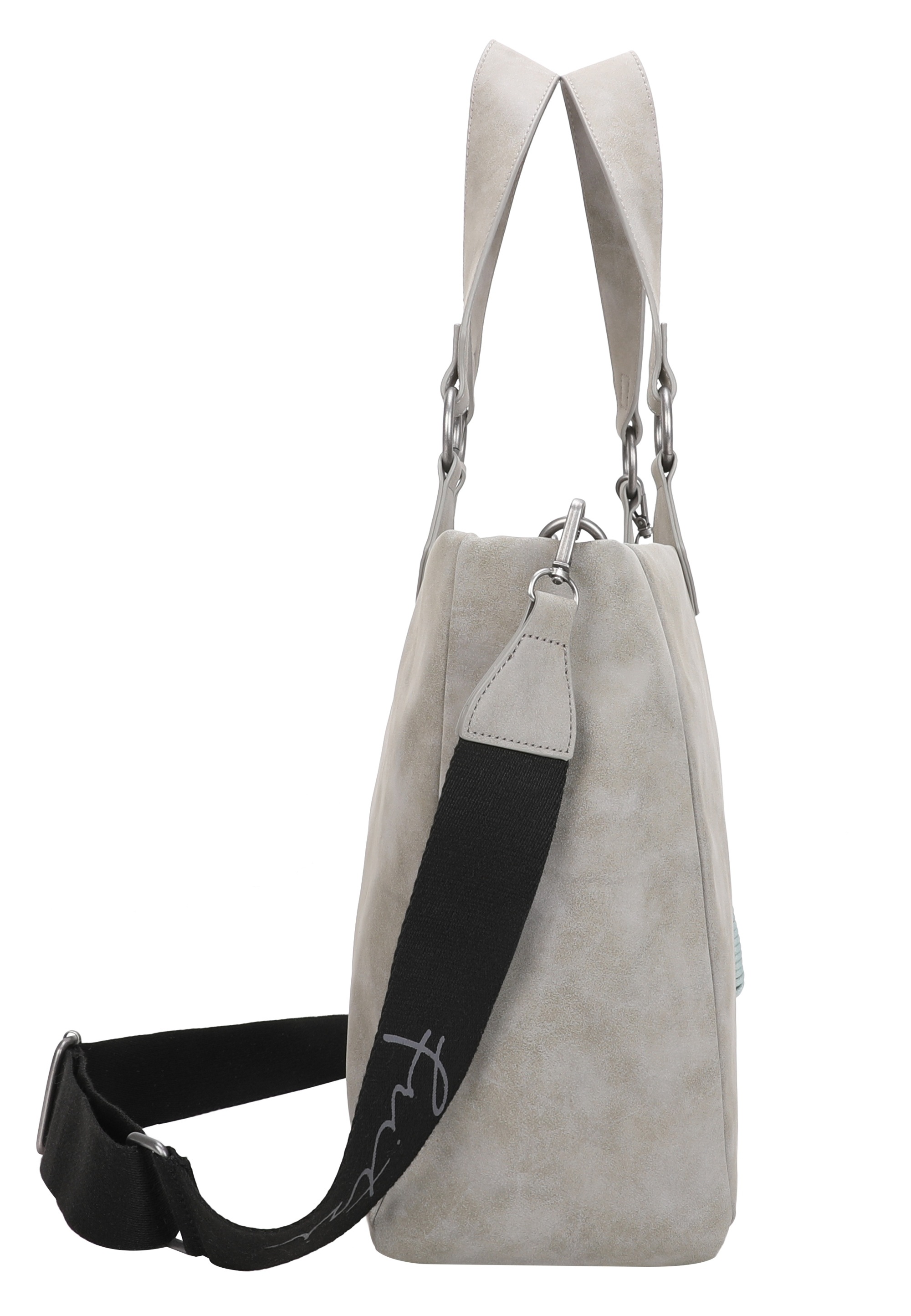 Thumbnail - Fritzi aus Preußen Henkeltasche "Izzy Vintage" mit Taschen-Anhänger und Schlüsselschlange