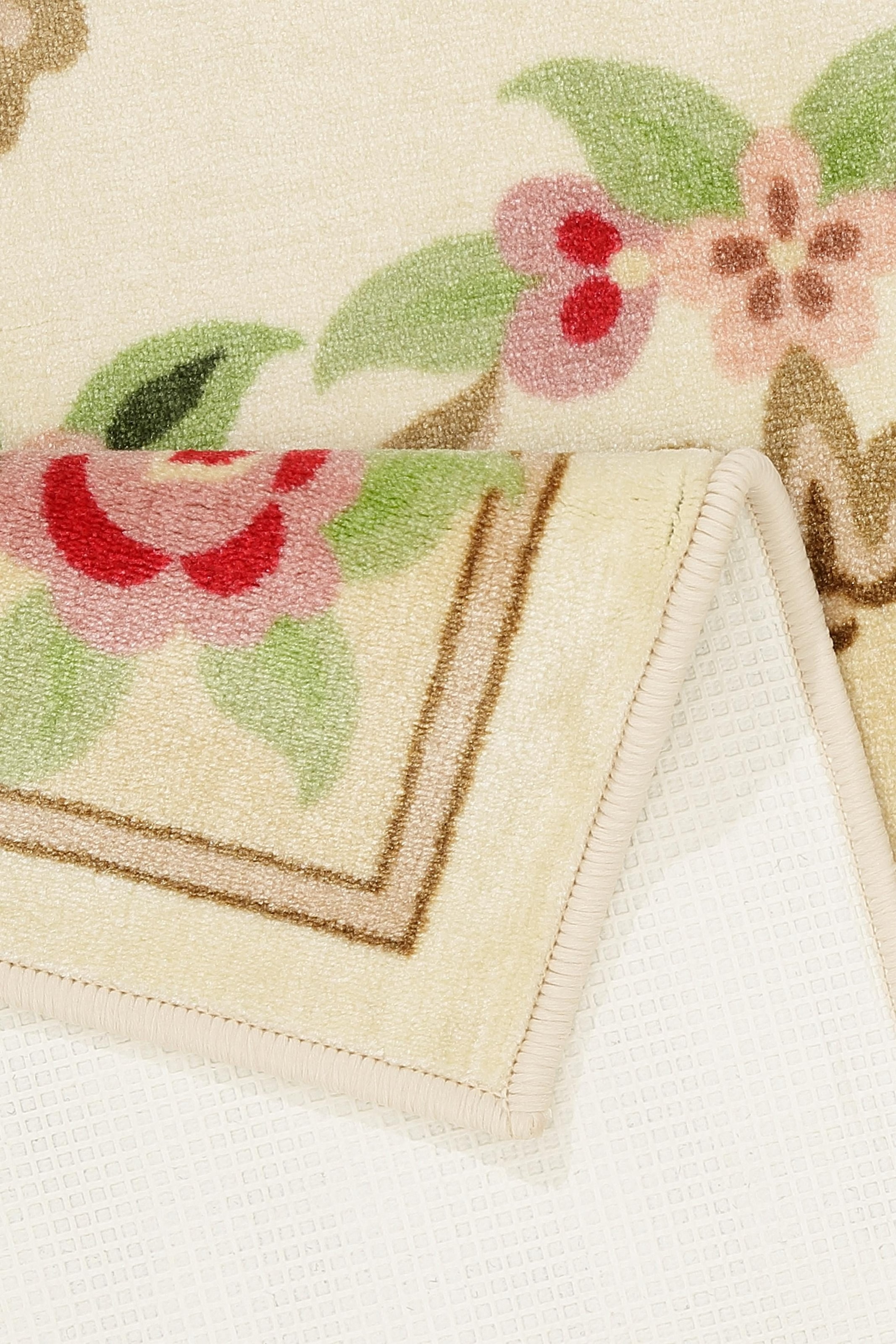 THEKO Teppich »Sydney 1000«, rechteckig, 10 mm Höhe, Kurzflor, florales Design, Orient-Optik, Wohnzimmer