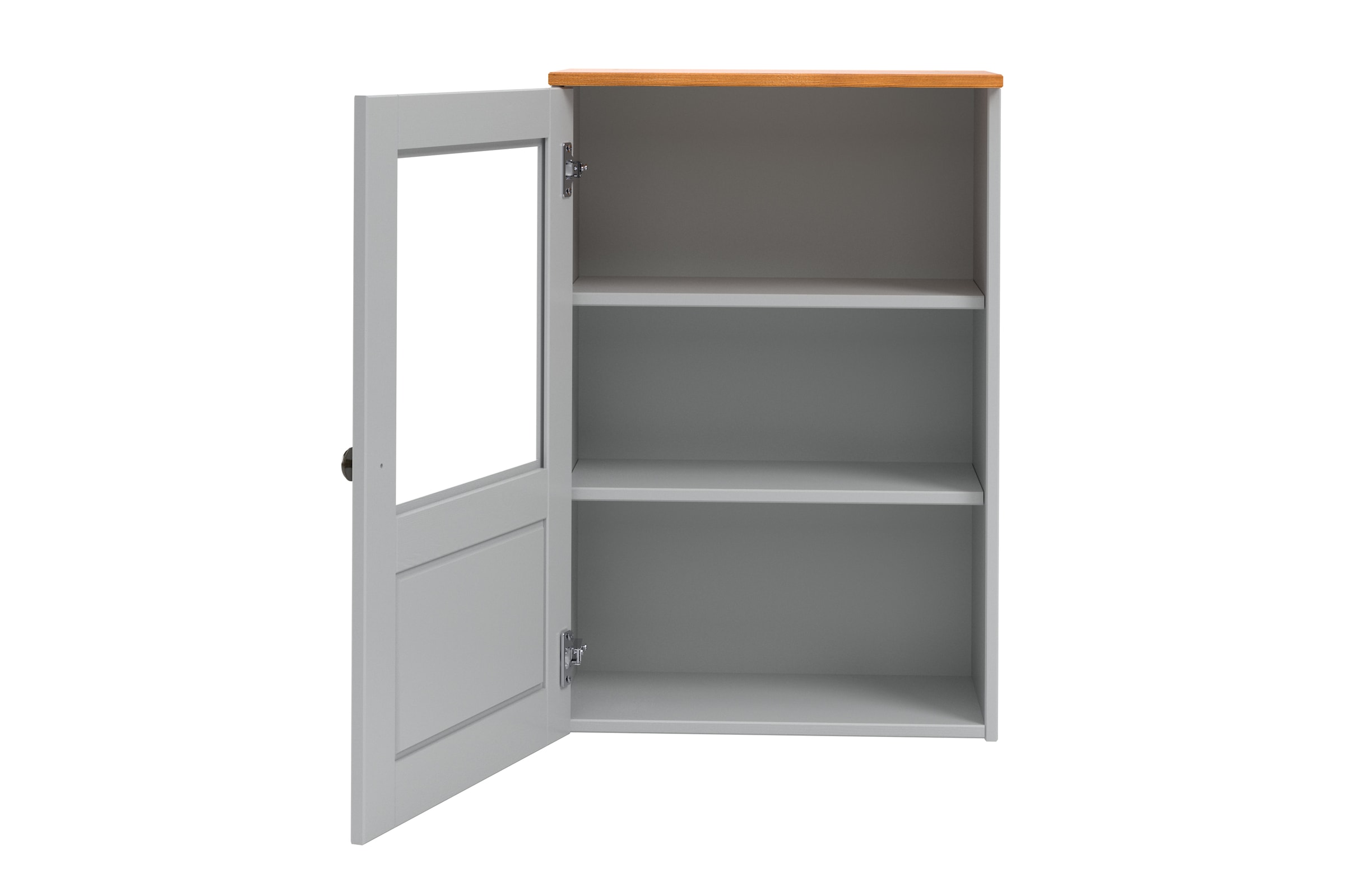 Home affaire Hängeschrank »Alby2«, Mit Metallgriffen und Glastüren, Breite 50 cm