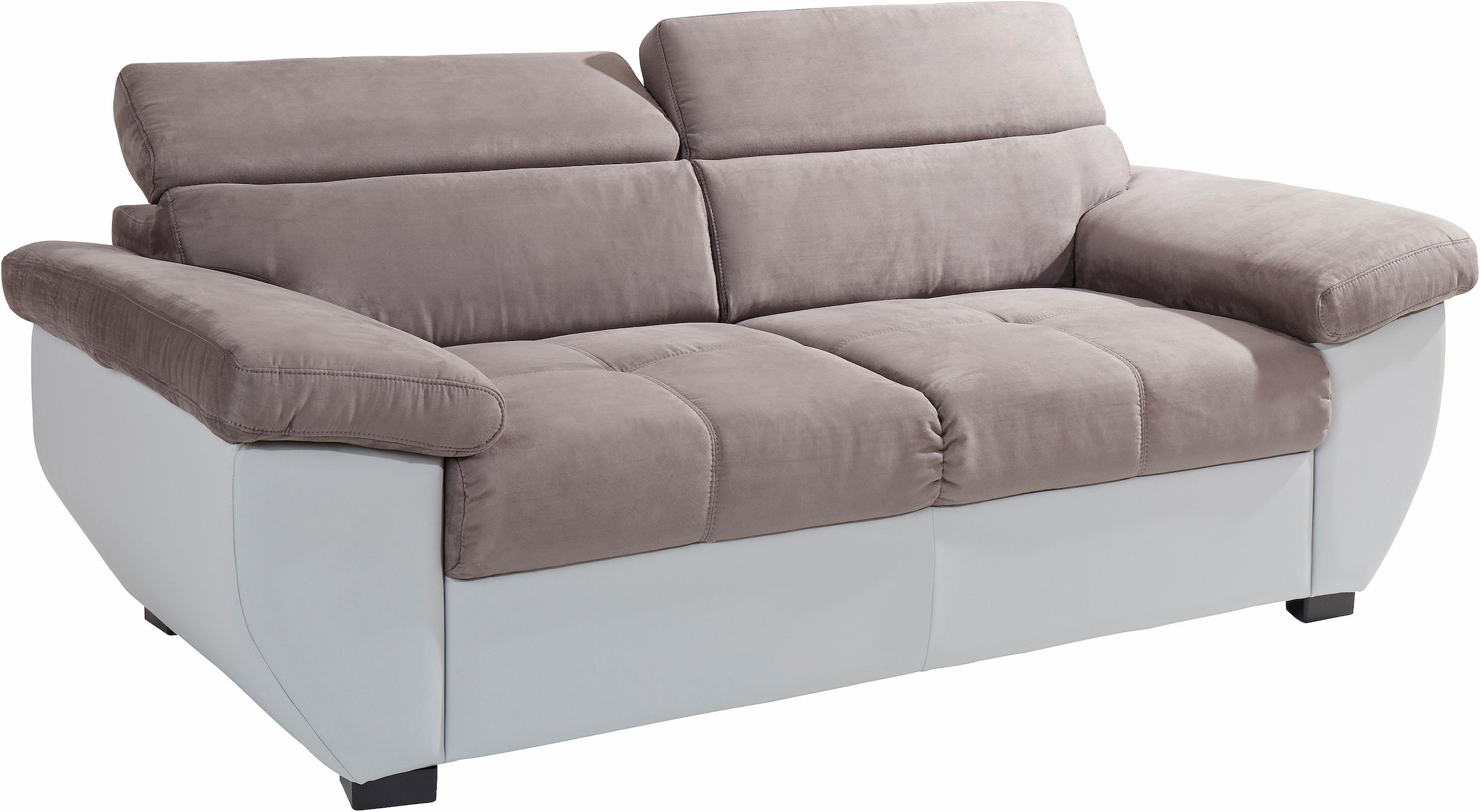 COTTA 2,5-Sitzer »Speedway«, Big-Sofa mit Kopfteilverstellung