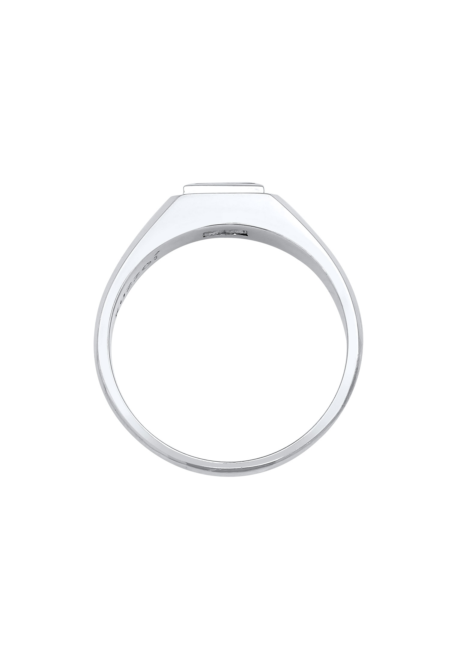 Kuzzoi Siegelring »Ring Herren Topas Baguette 925 Silber«