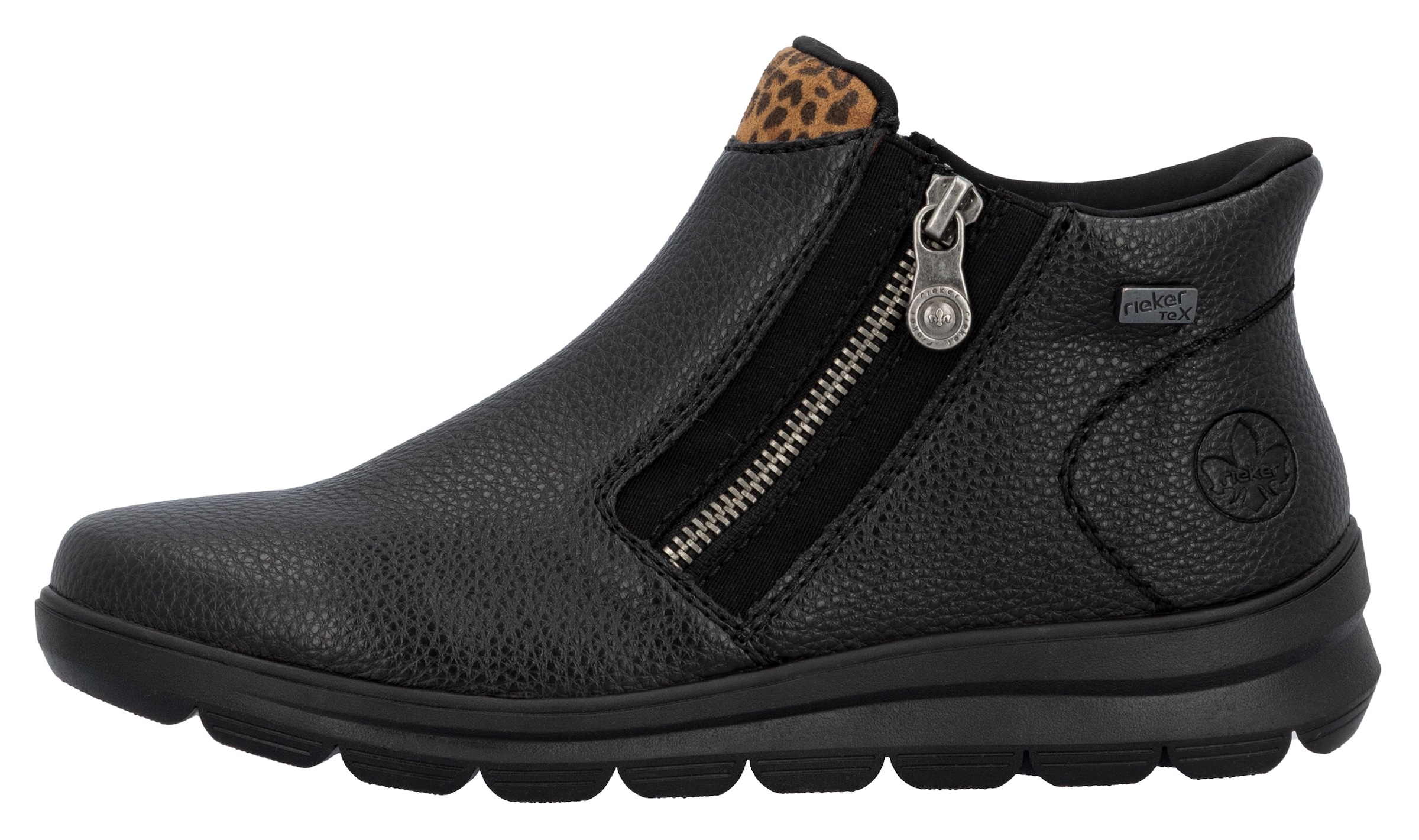 Rieker Winterboots »Ready2GO«, Stiefelette, Casualboots mit seitlichem Reißverschluss und TEX-Membran