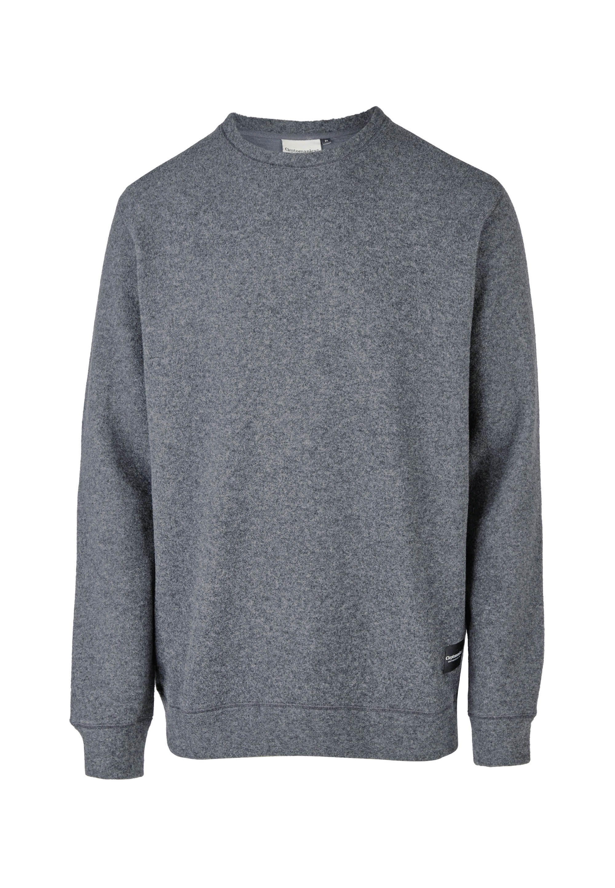 Cleptomanicx Noitch Sweatshirt Gray L 4