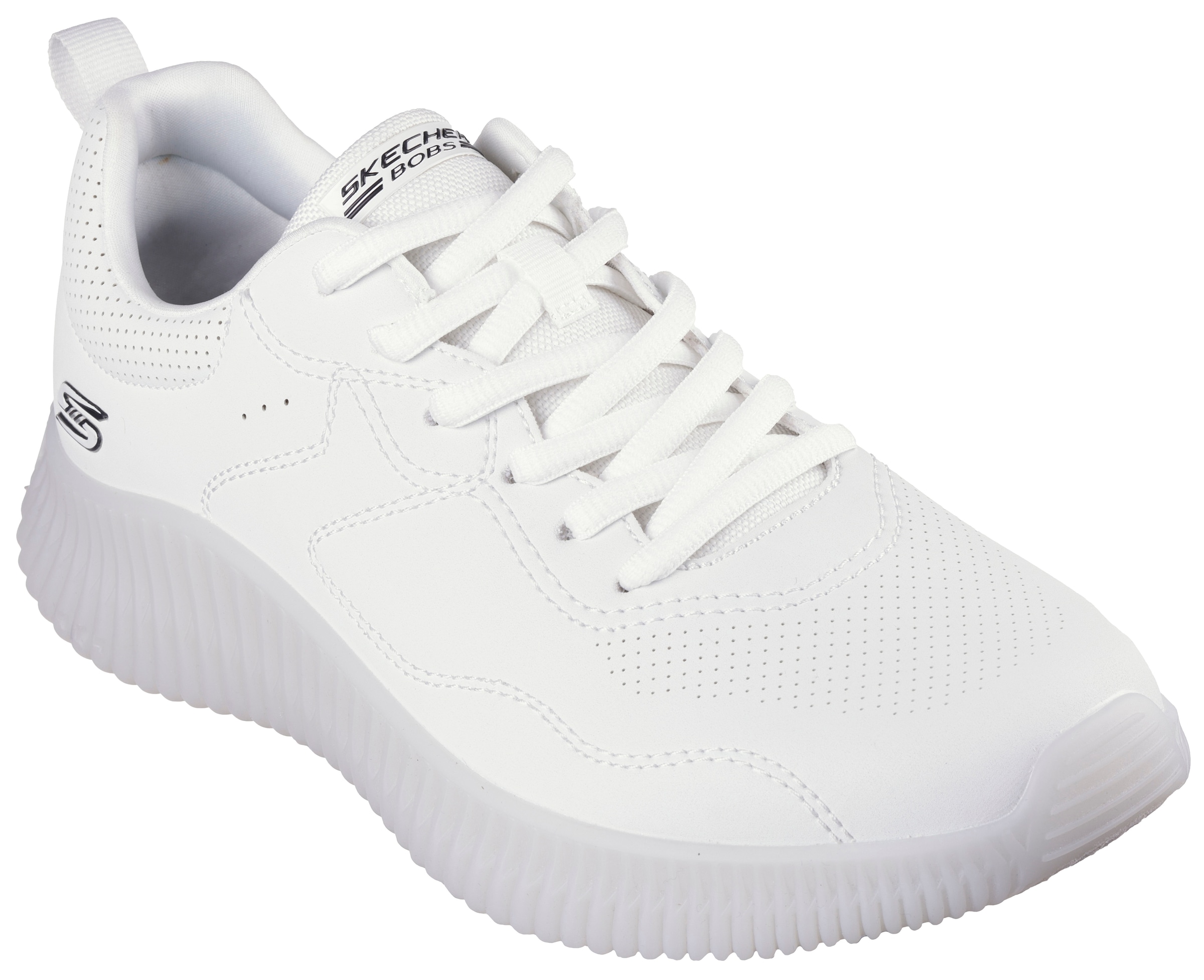 Skechers Sneaker "BOBS GEO-HOW DEBONAIR", Freizeitschuh, Halbschuh, Schnürs günstig online kaufen