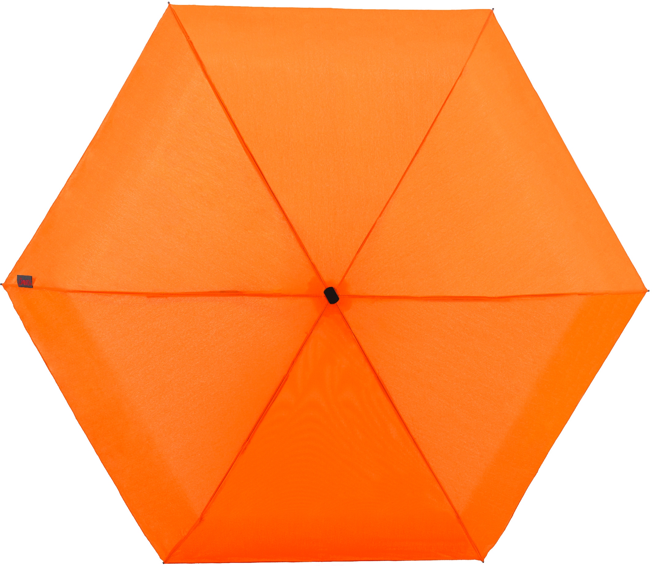 EuroSCHIRM® Taschenregenschirm »Dainty, flach orange«, extra und | kurz kaufen BAUR