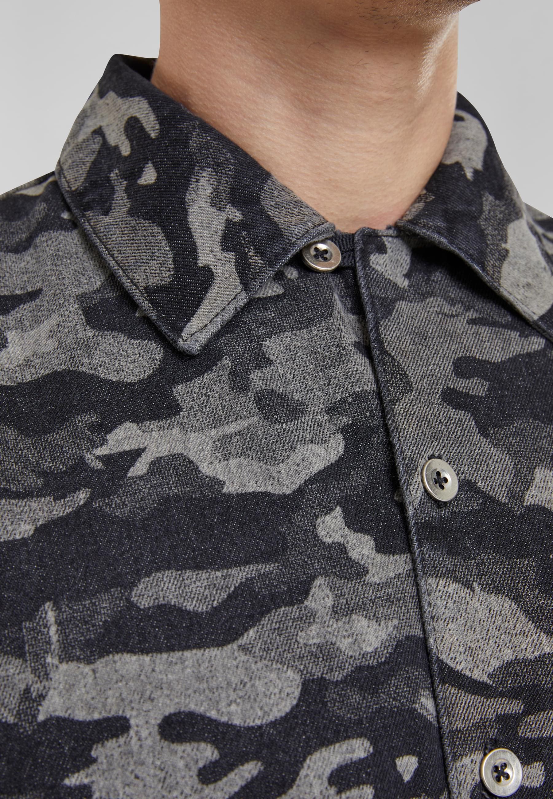 URBAN CLASSICS T-Shirt »Urban Classics Laser Camo Printed Boxy Shirt«, (1 tlg.)