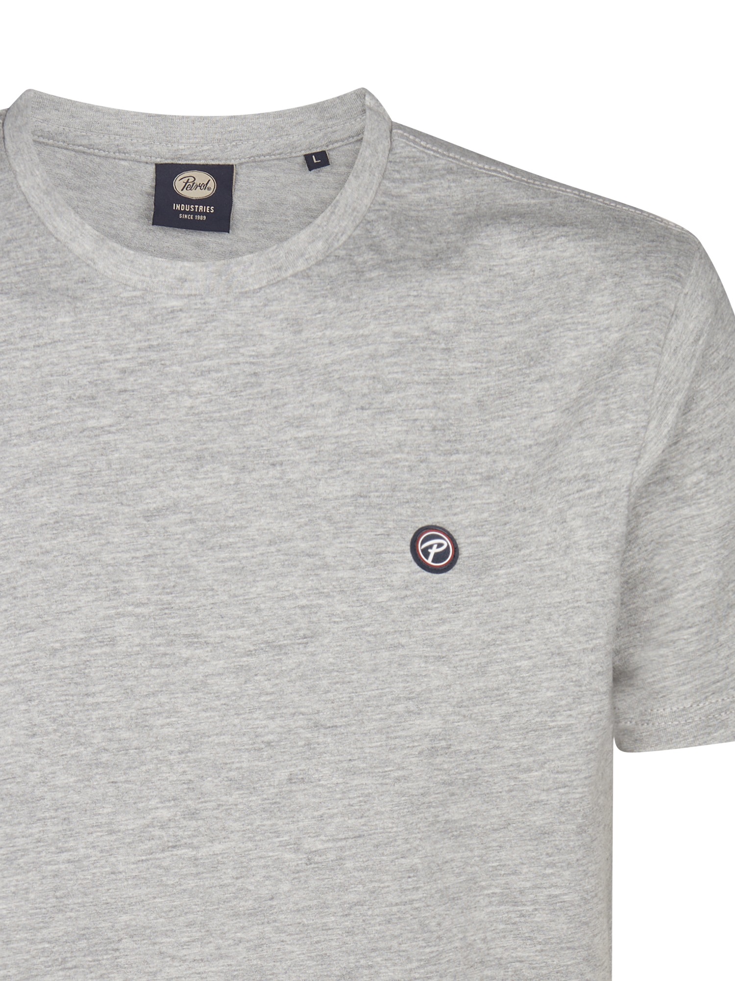 Thumbnail - Petrol Industries Rundhalsshirt, mit Logo Stickerei