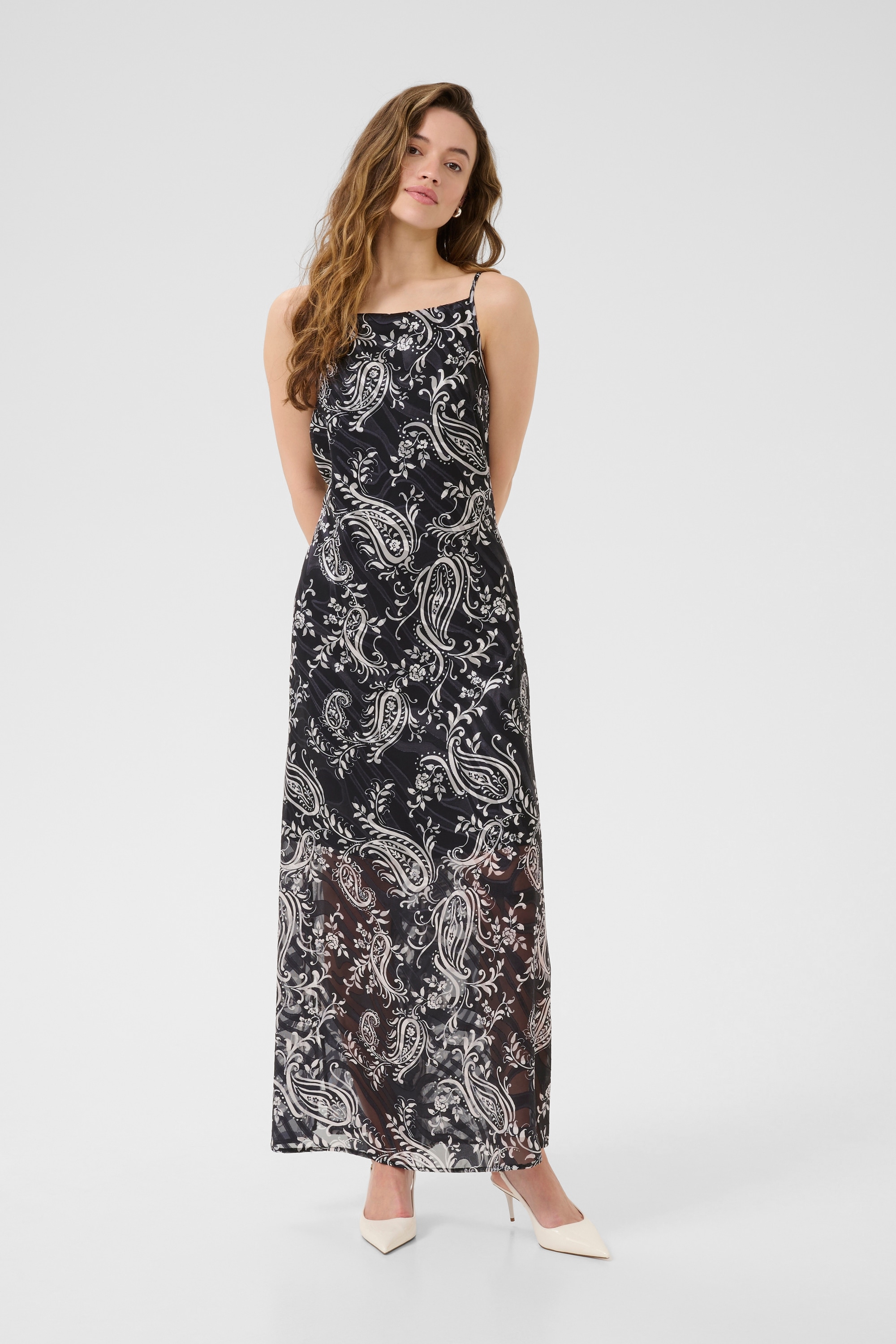 KAFFE Midikleid »Damen Kleid KAlectra«